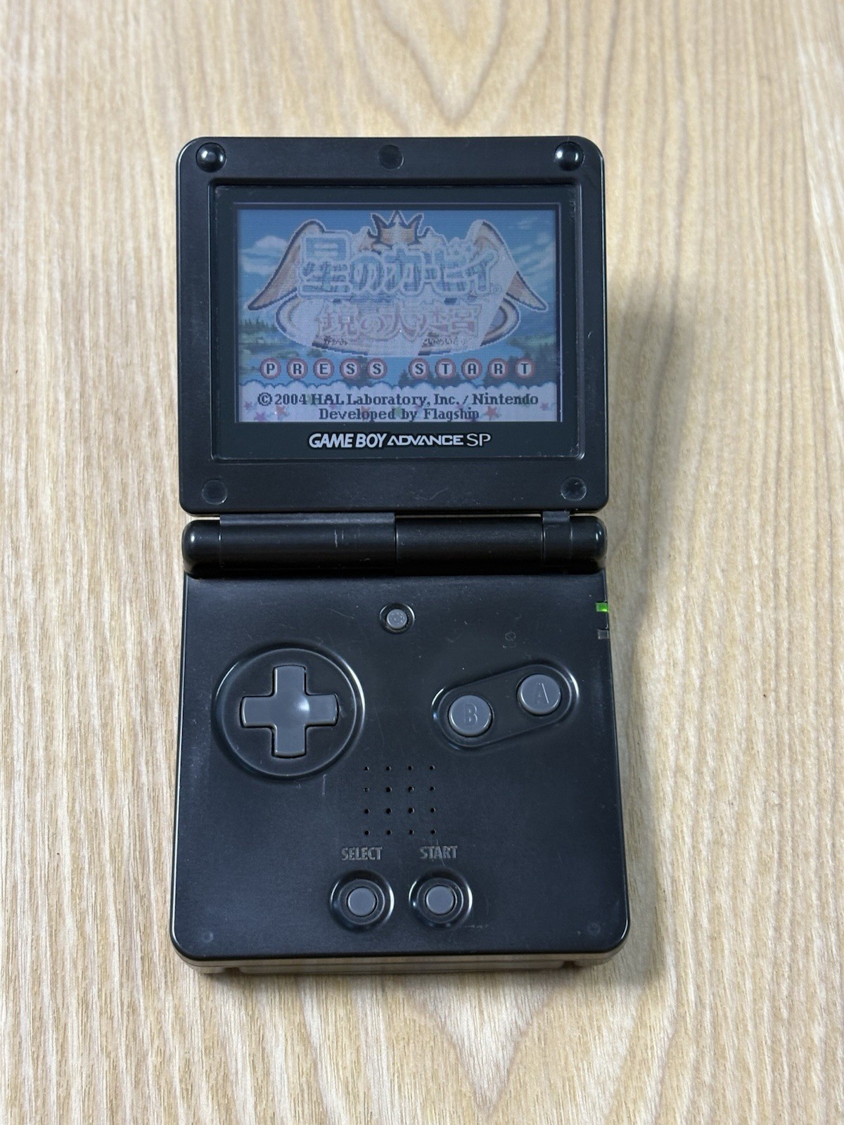 Nintendo Game Boy Advance SP AGS-001 Onyx Black Console Only Tested Working