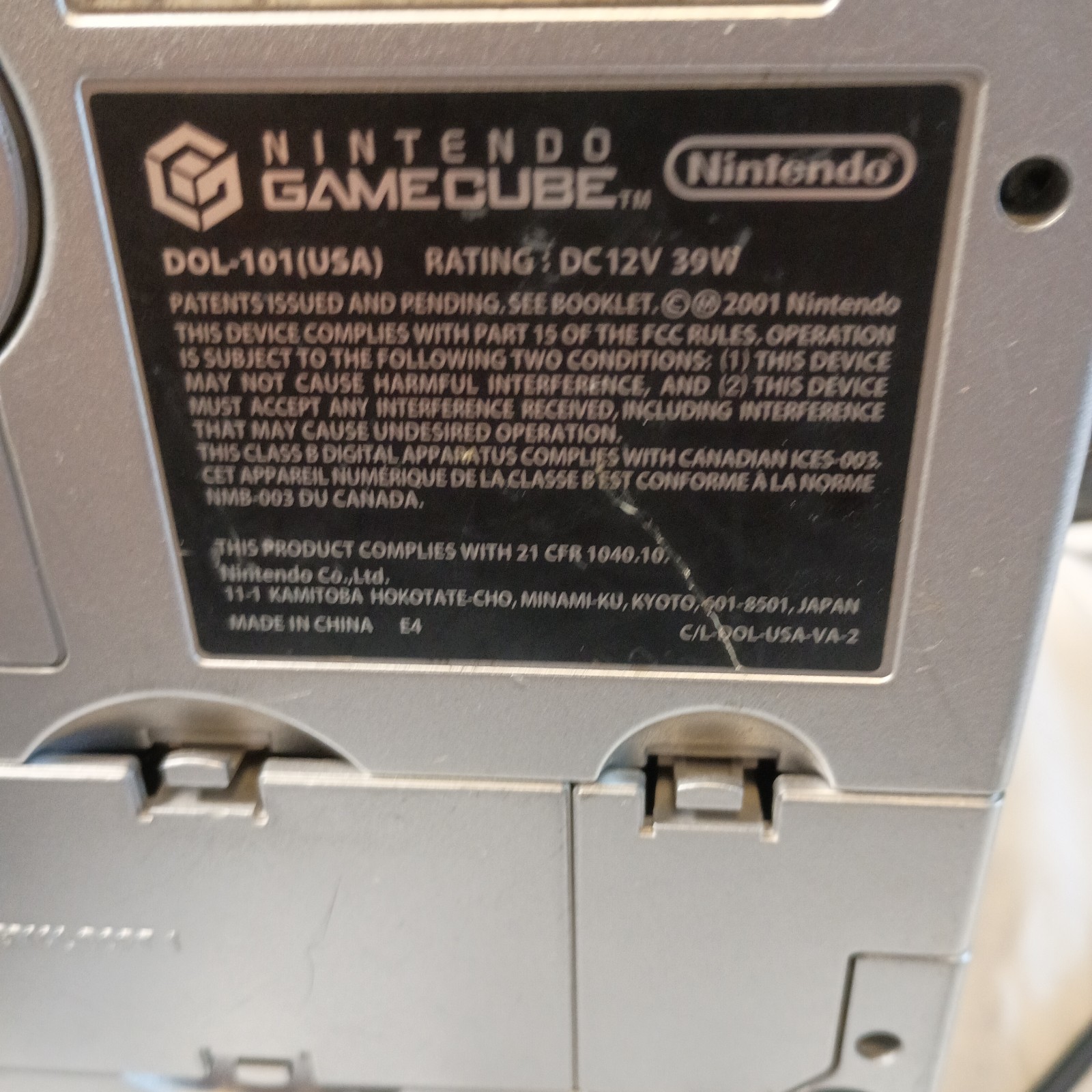 Nintendo GameCube Console Repair Lot Orange Spice Controller Super Mario Sunshin