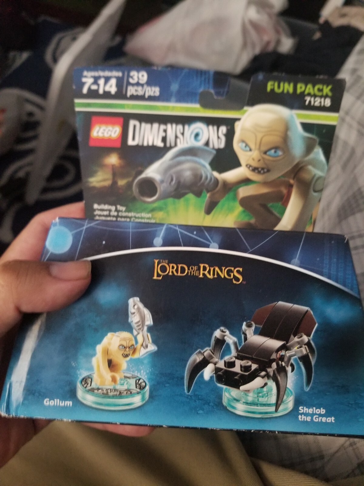 Lego Dimensions Lord Of The Rings Gollum Fun Pack No.71218 (T16)