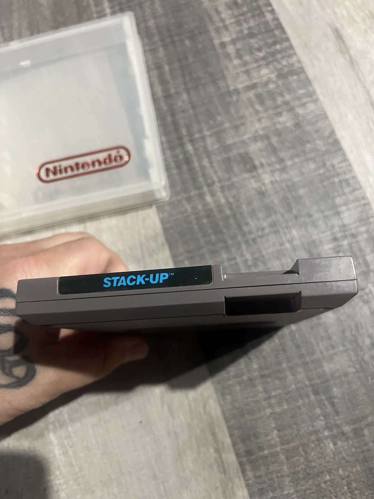 Stack Up (Nintendo NES, 1985) 5-Screw, Authentic Cartridge Only TESTED NTSC