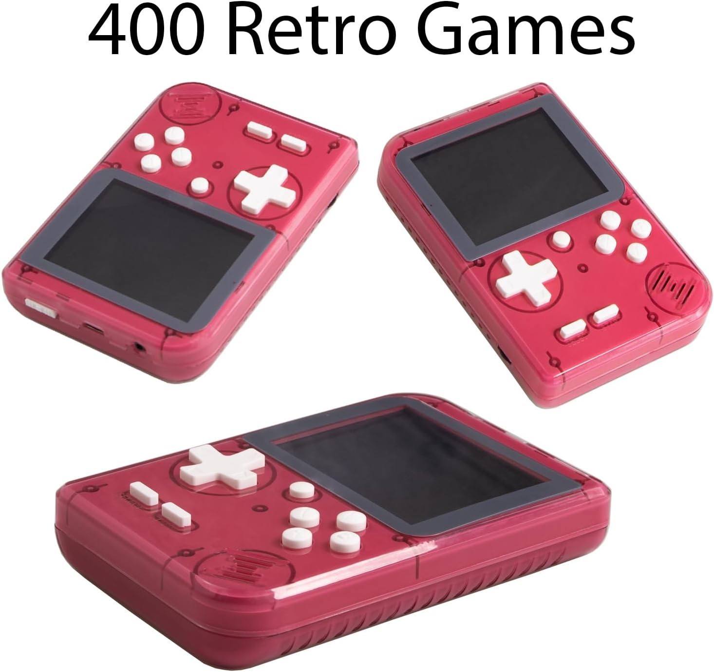 Retro Mini Game Machine with 400 Classical FC Games Handheld Game Console 2.8…