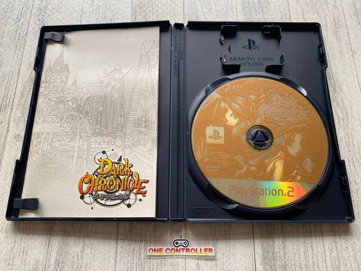 SONY PS2 Kingdom Hearts ⅠⅡ & Final Mix & Dark Cloud & Dark Chronicle from Japan