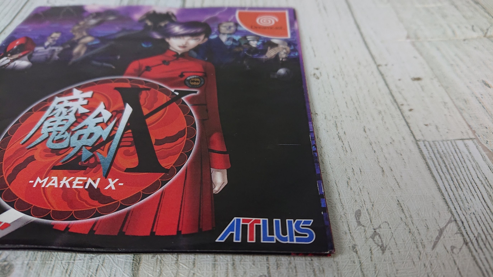 Dreamcast MAKEN X ATLUS First Person Action w/Obi Japan Version USED Game