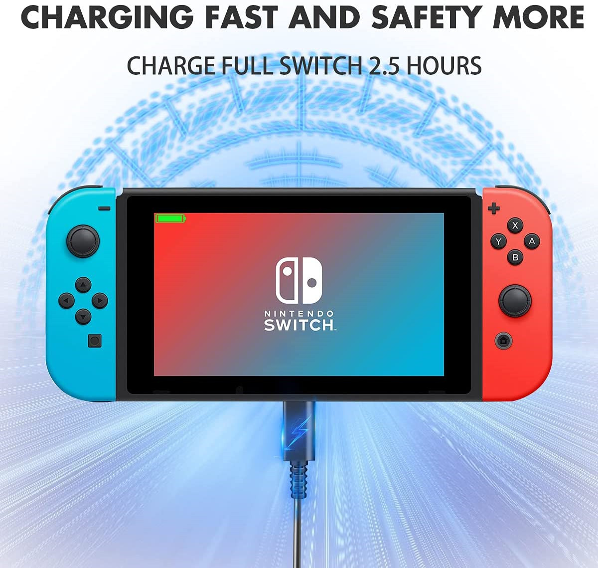5V / 15V 2.6A USB Type C AC Adapter Wall Charger Power For NS Nintendo Switch