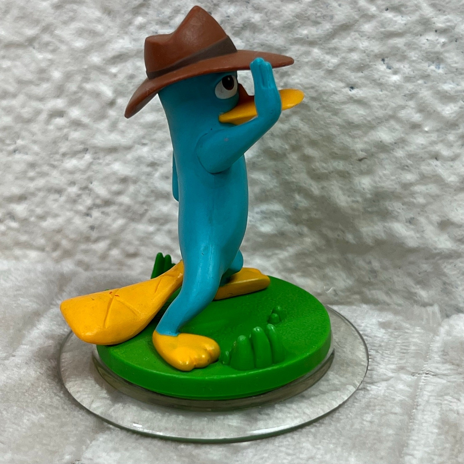 Disney Infinity Perry Platypus Figure Agent P Phineas Ferb Video Game Accessory