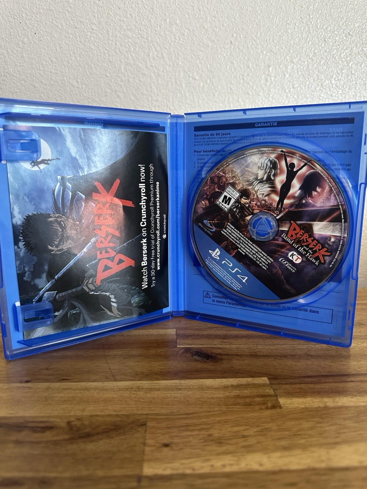Berserk and the Band of the Hawk PS4 CIB Hack & Slash Manual – fast shipping