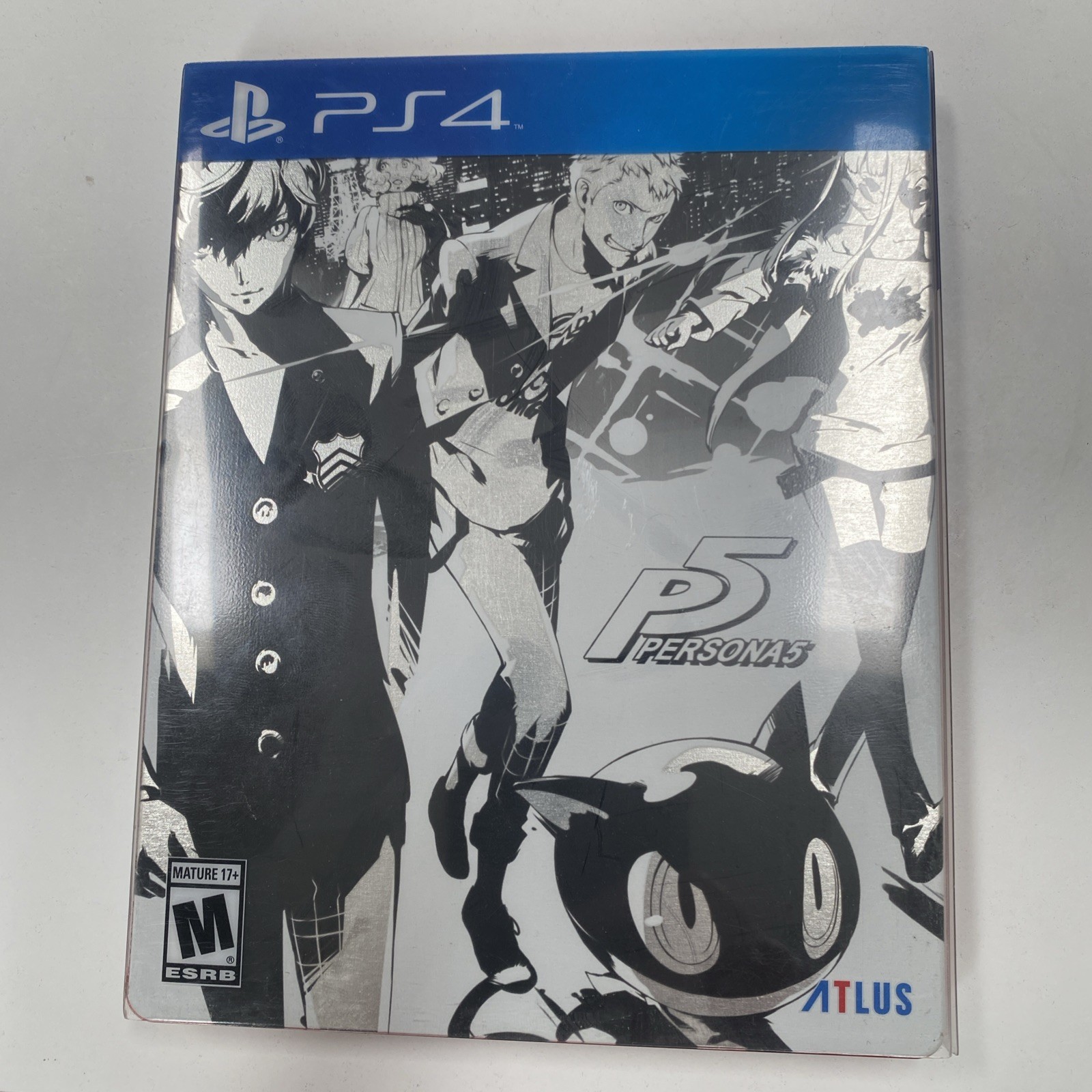 Persona 5 (Steelbook Edition) For PS4 – Sony PlayStation 4-Tested Working