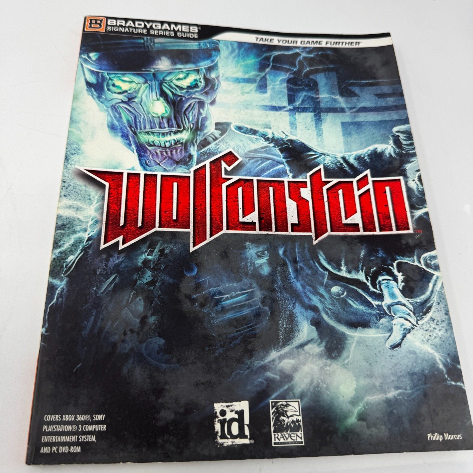 Wolfenstein Brady Signature Series Strategy Guide Xbox 360 PS3 2008