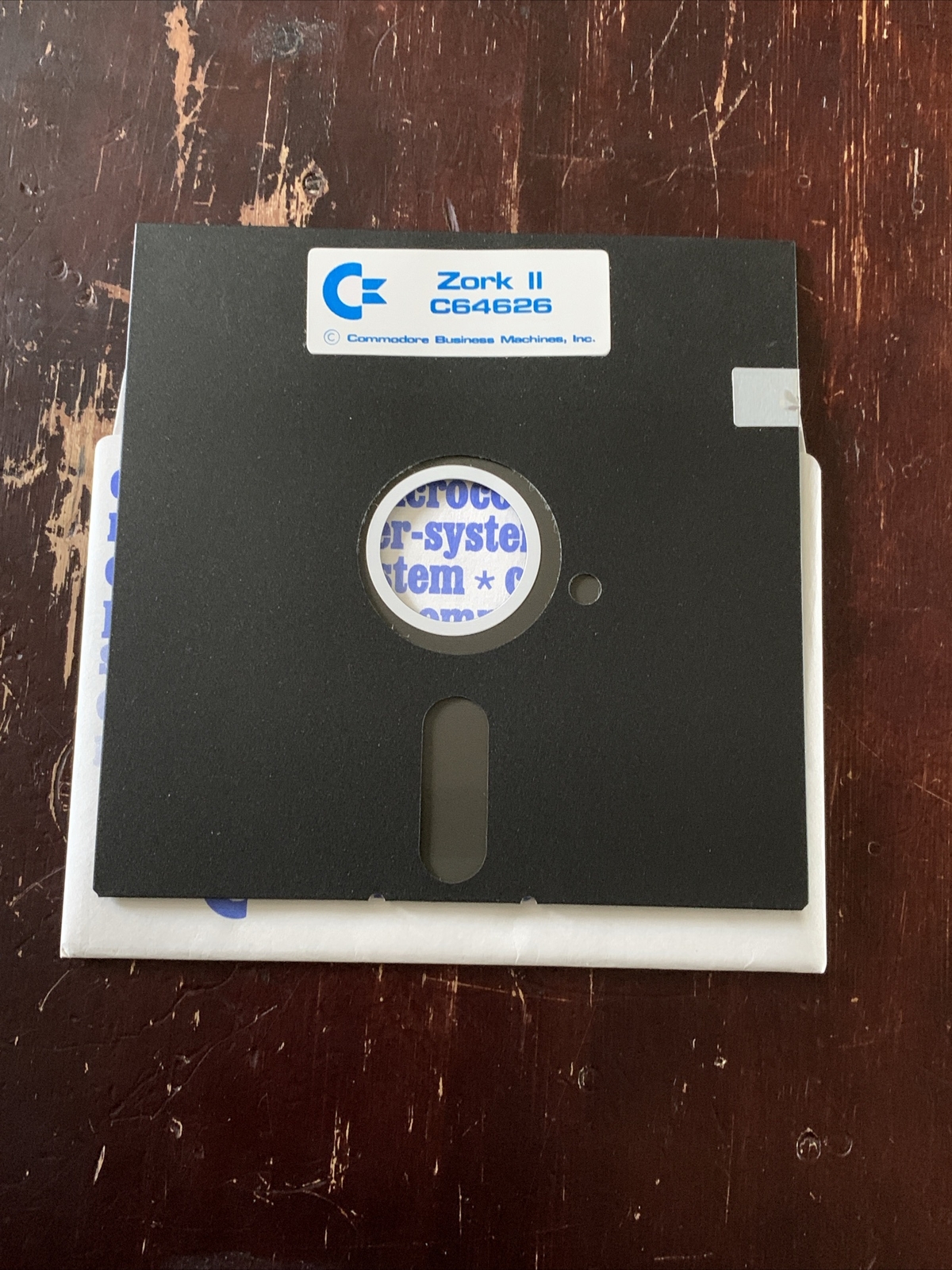 Zork II For Commodore 64 Game Disk French & English Version Clamshell Case Rare