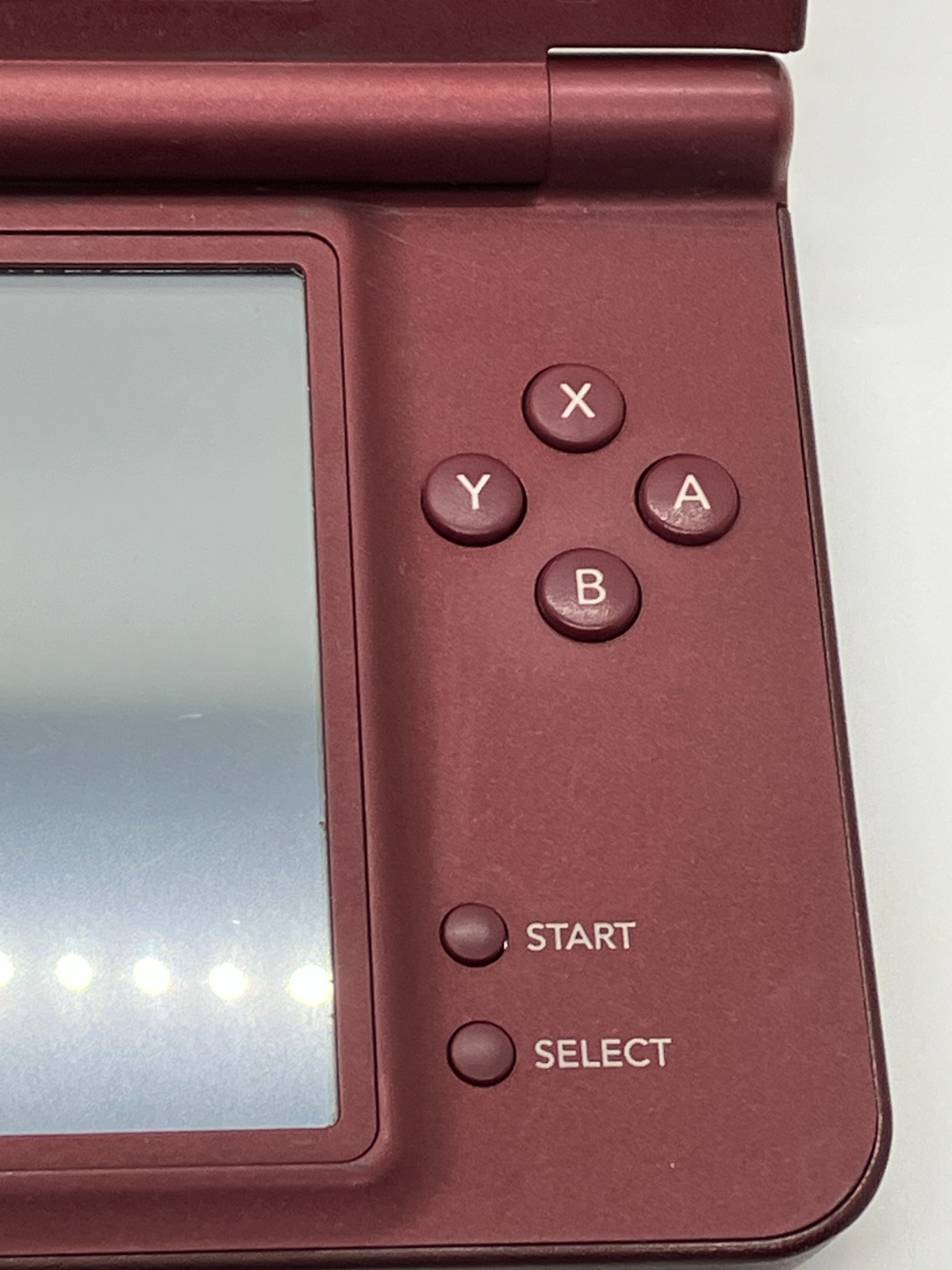 Nintendo DSi XL Burgundy Console + Animal Boxing Game – Untested