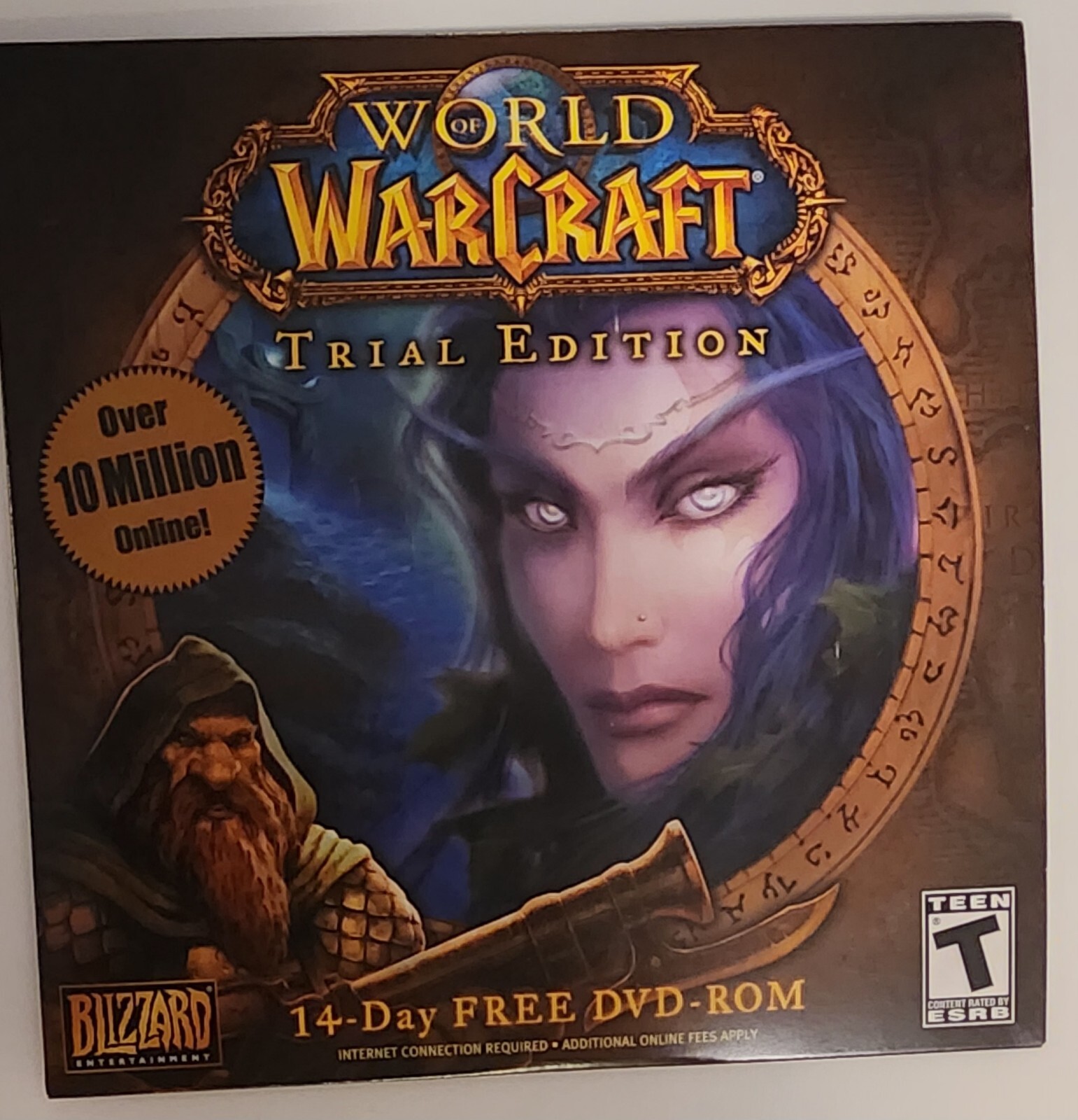 World of Warcraft Trial Edition PC Video Games Blizzard 14 Day Free DVD ROM WOW