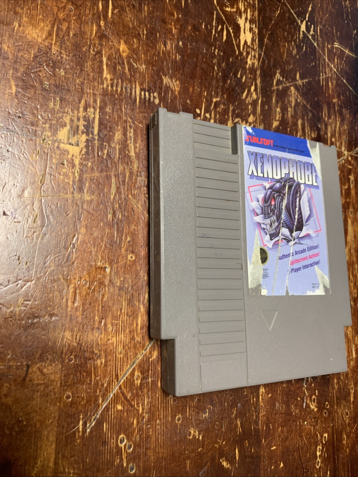Xenophobe Nintendo NES Original Video Game – Vintage Comes With Clamshell Case