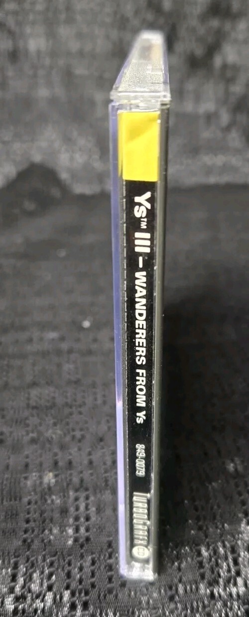 Ys III 3: Wanderers From Ys 1991 TurboGrafx-CD Turboduo Super CD