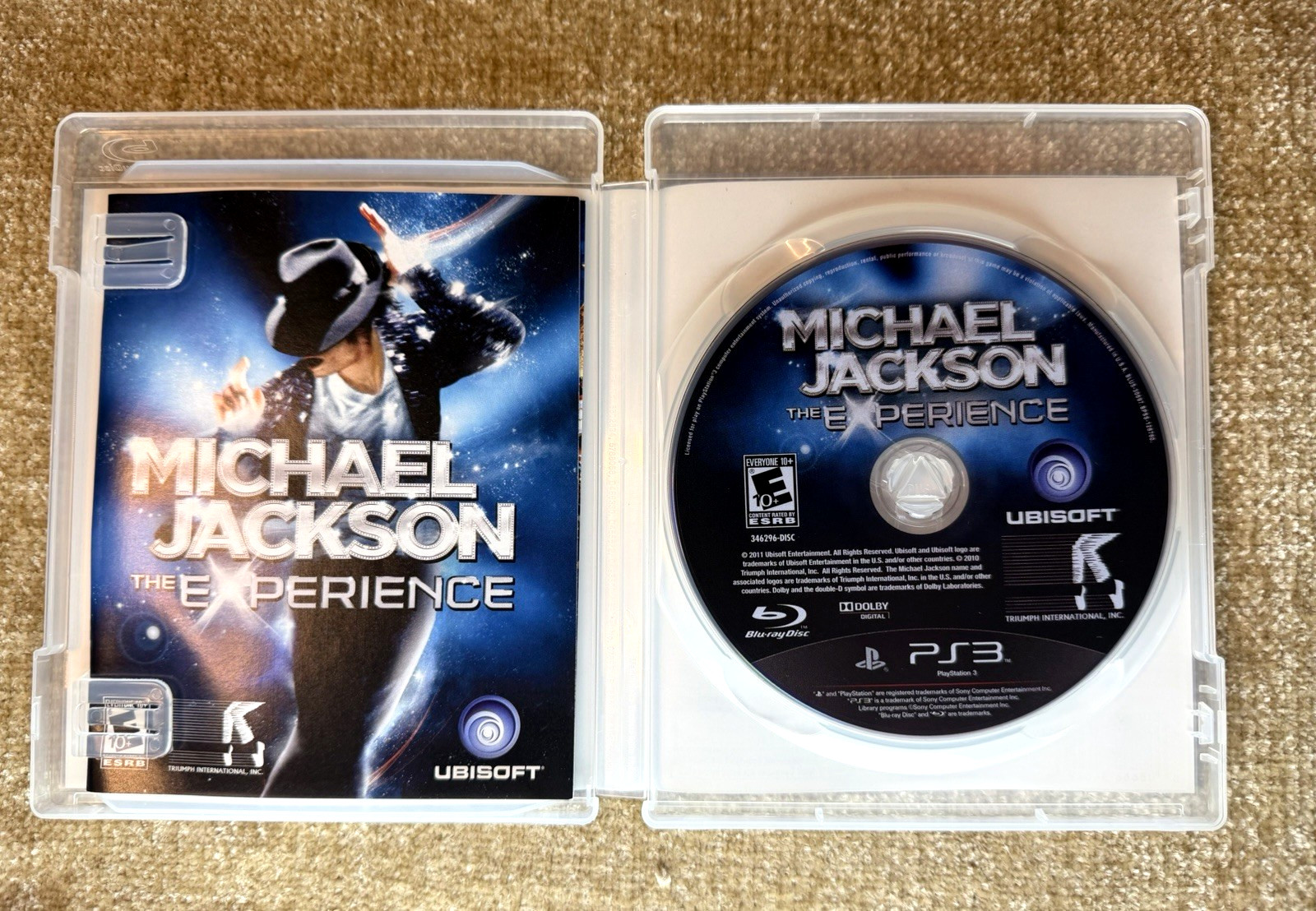 PlayStation 3 Michael Jackson: The Experience PS-Move Game ! CIB & Tested ! PS3