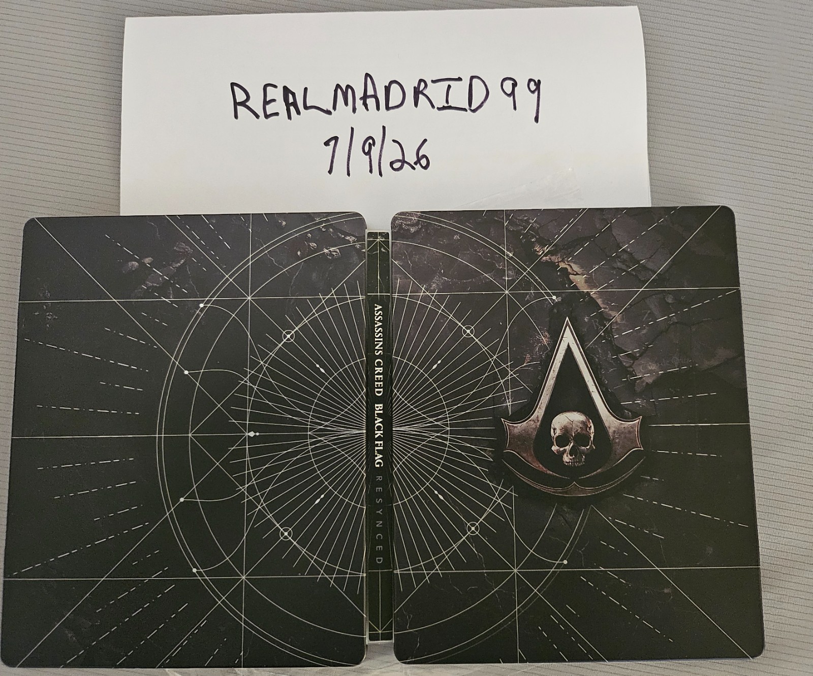 Assassins Creed Black Flag Resynced with Gamestop Exclusive Steelbook PS5 ACBF