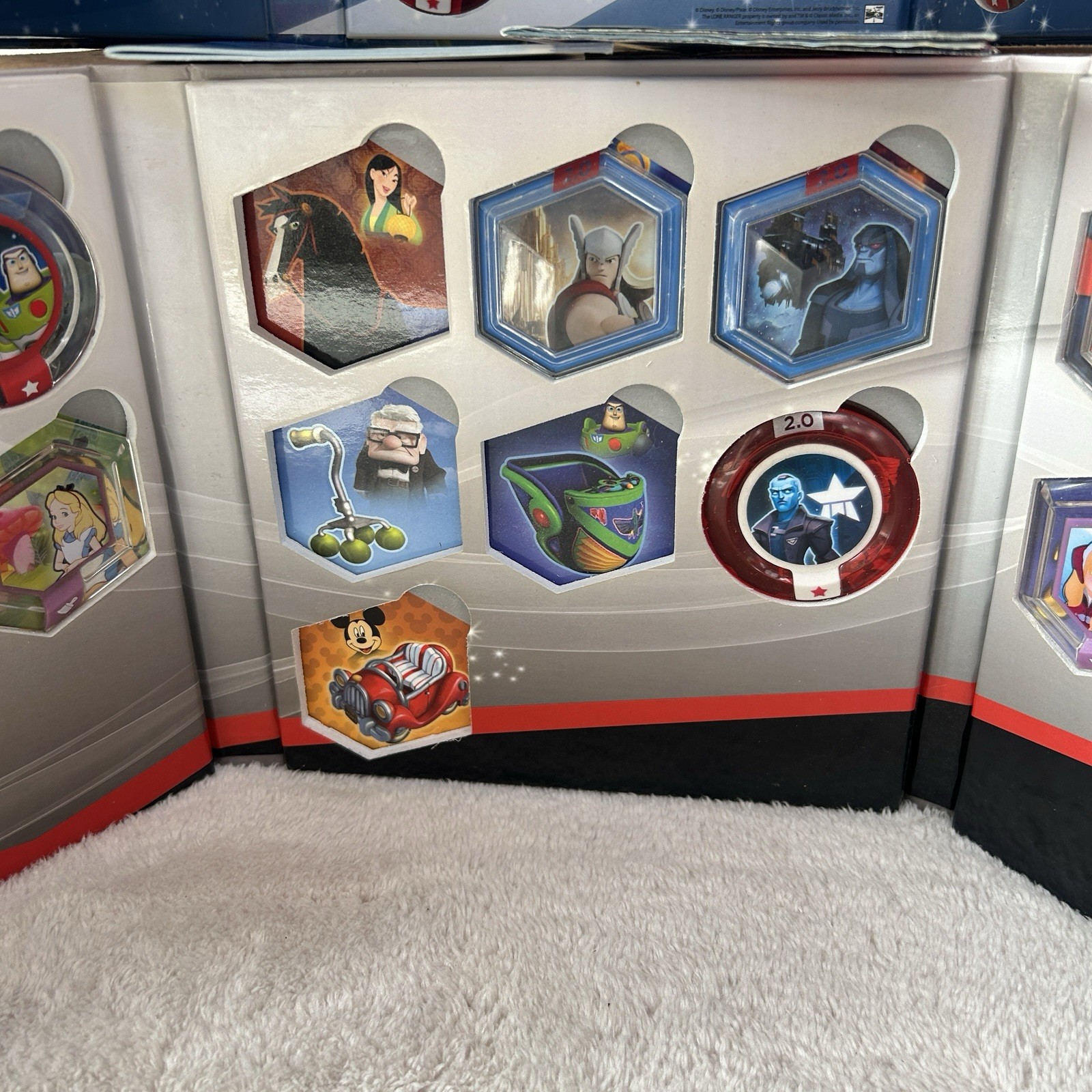 Disney Infinity Originals Power Disc Album Book Storage Case 3 Discs