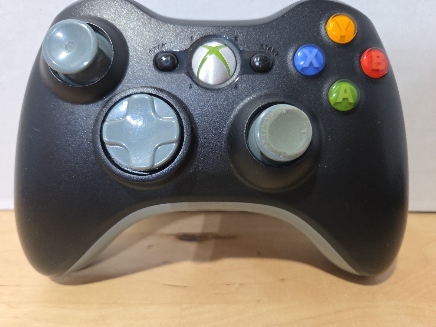 Microsoft Xbox 360 Wireless Controller Black Grey OEM Official Tested Working