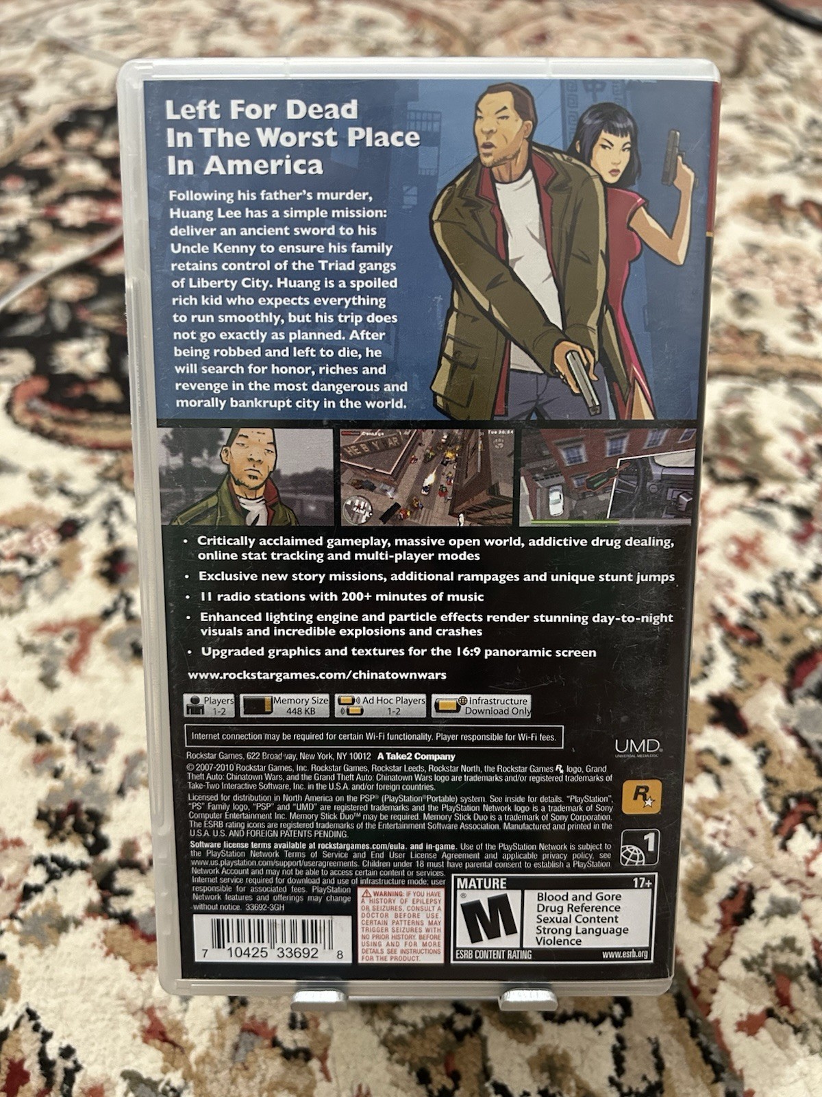 Grand Theft Auto: Chinatown Wars, Sony PSP Complete Greatest Hits Very Good
