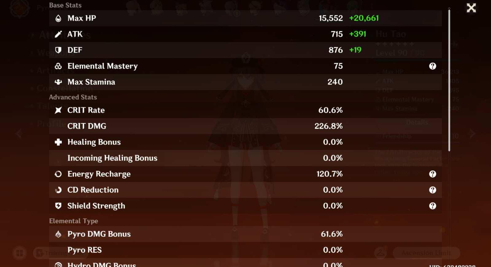 Genshin Impact AR 60 America – Arlecchino C1 – Hu Tao C1 – Emilie C1 – Linnea