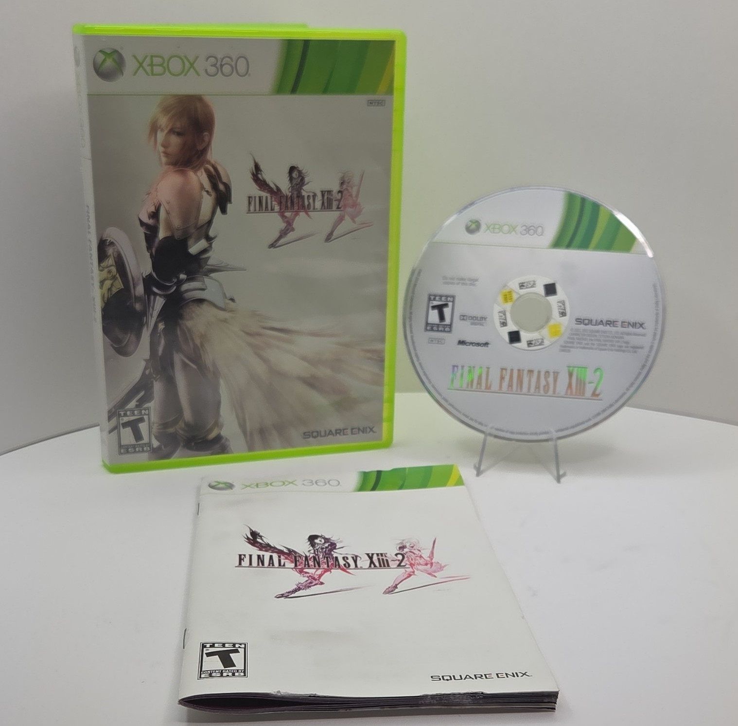 Square Enix Final Fantasy XIII-2 Microsoft Xbox 360 CIB TESTED/WORKING