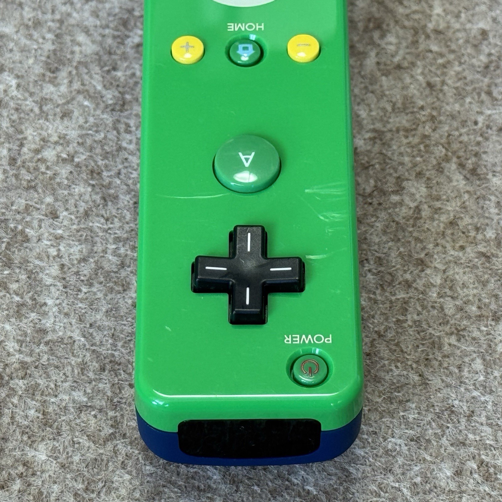 Nintendo Wii U Luigi Green Remote Plus Controller + Sleeve & Strap RVL-036