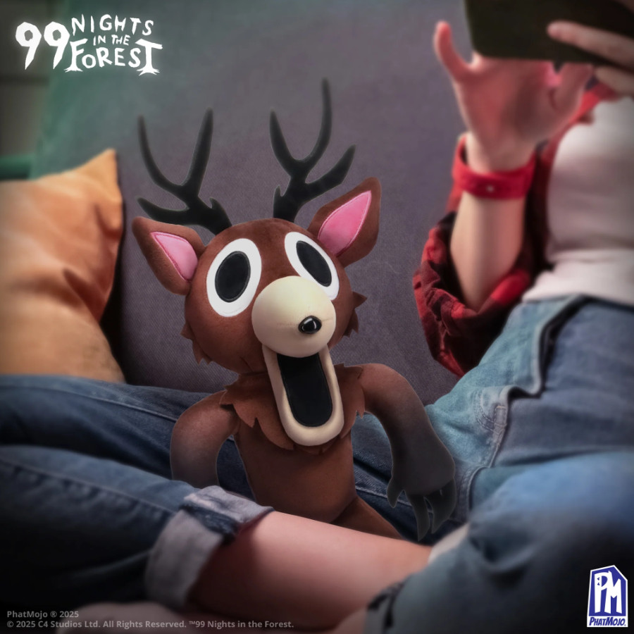 Official 99 Nights in the Forest BIG Deer Plush + Game Code PhatMojo Plushie NEW