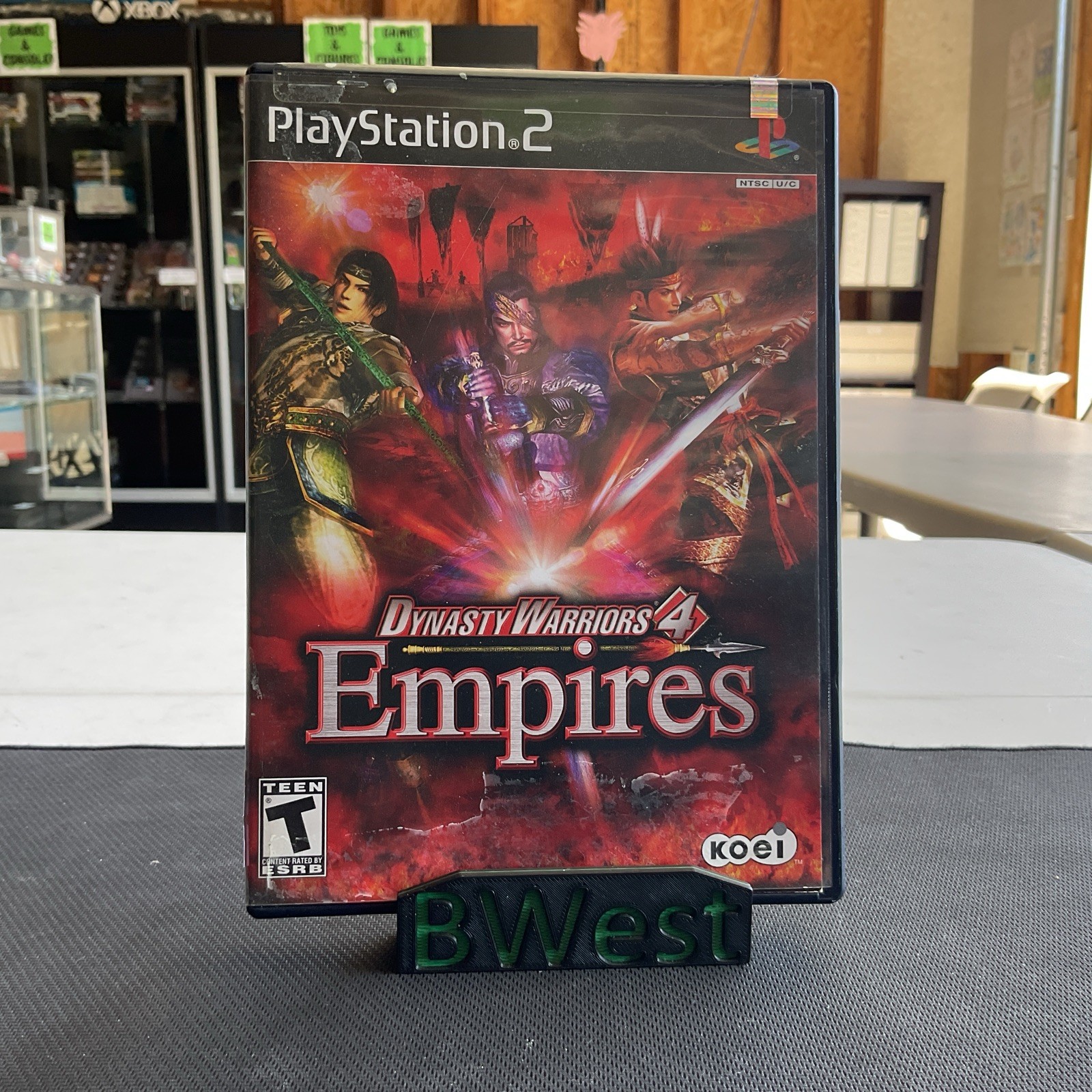 Dynasty Warriors 4 Empires CIB Sony PlayStation 2 2004