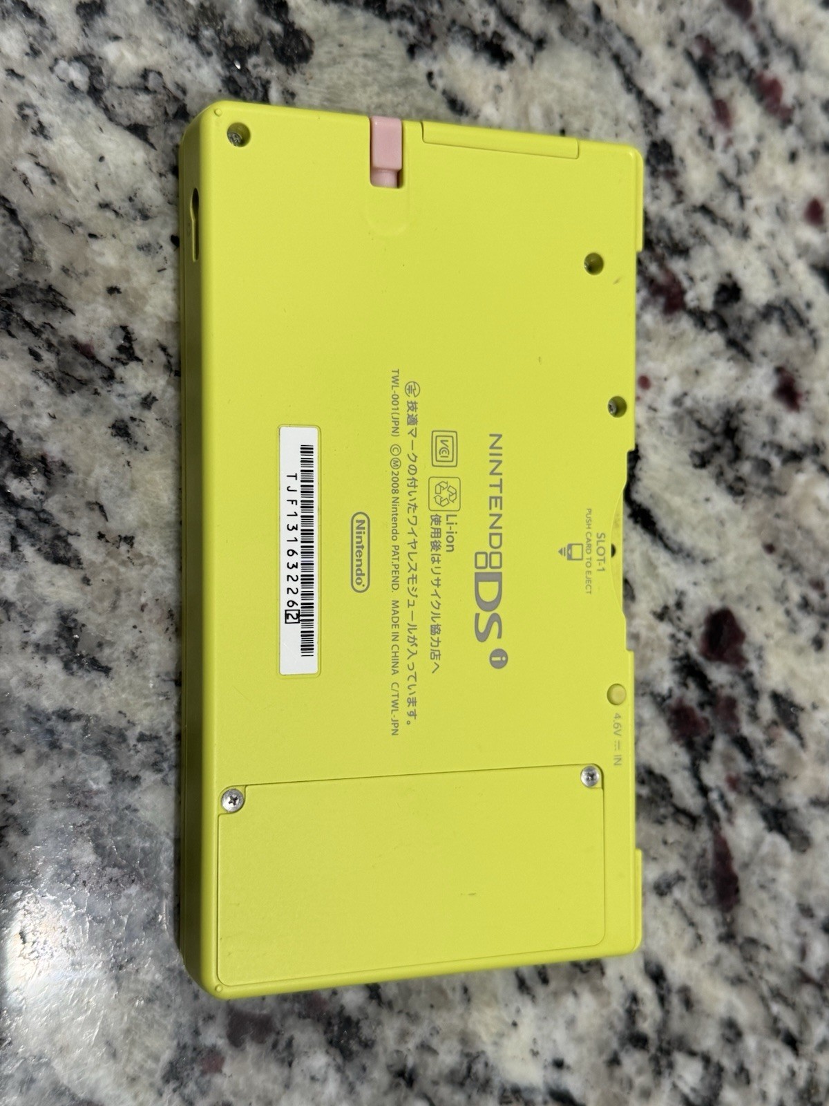Japanese Nintendo DSi Lime Green Console w Unlauch v2.0 + FREE US SHIPPING #2