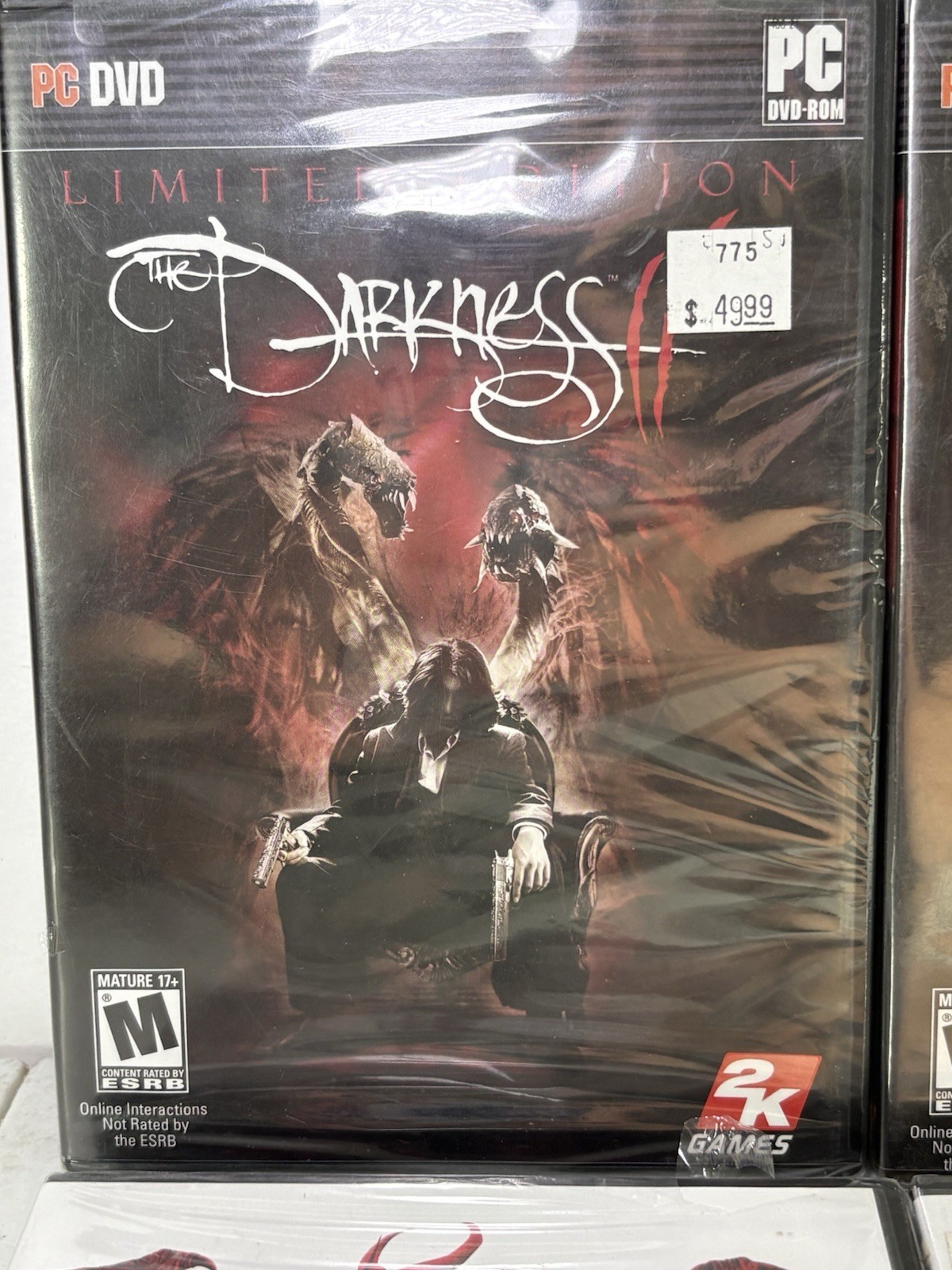 Sealed PC Game Lot The Darkness II Limited Edition Dragon Age II Dungeon Siege