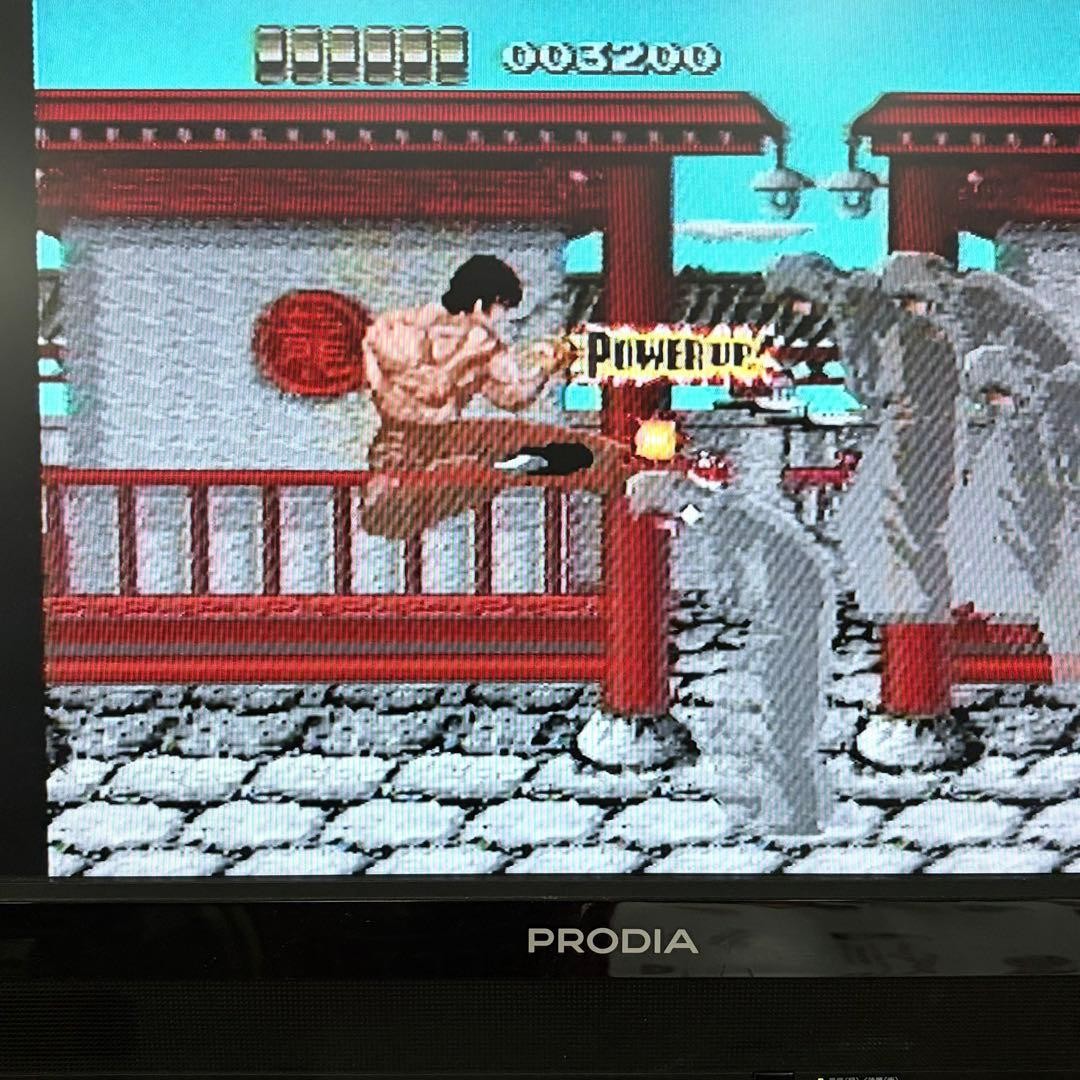 The Kung Fu China Warrior PC Engine HuCard Used Tested Japanese ver with Case