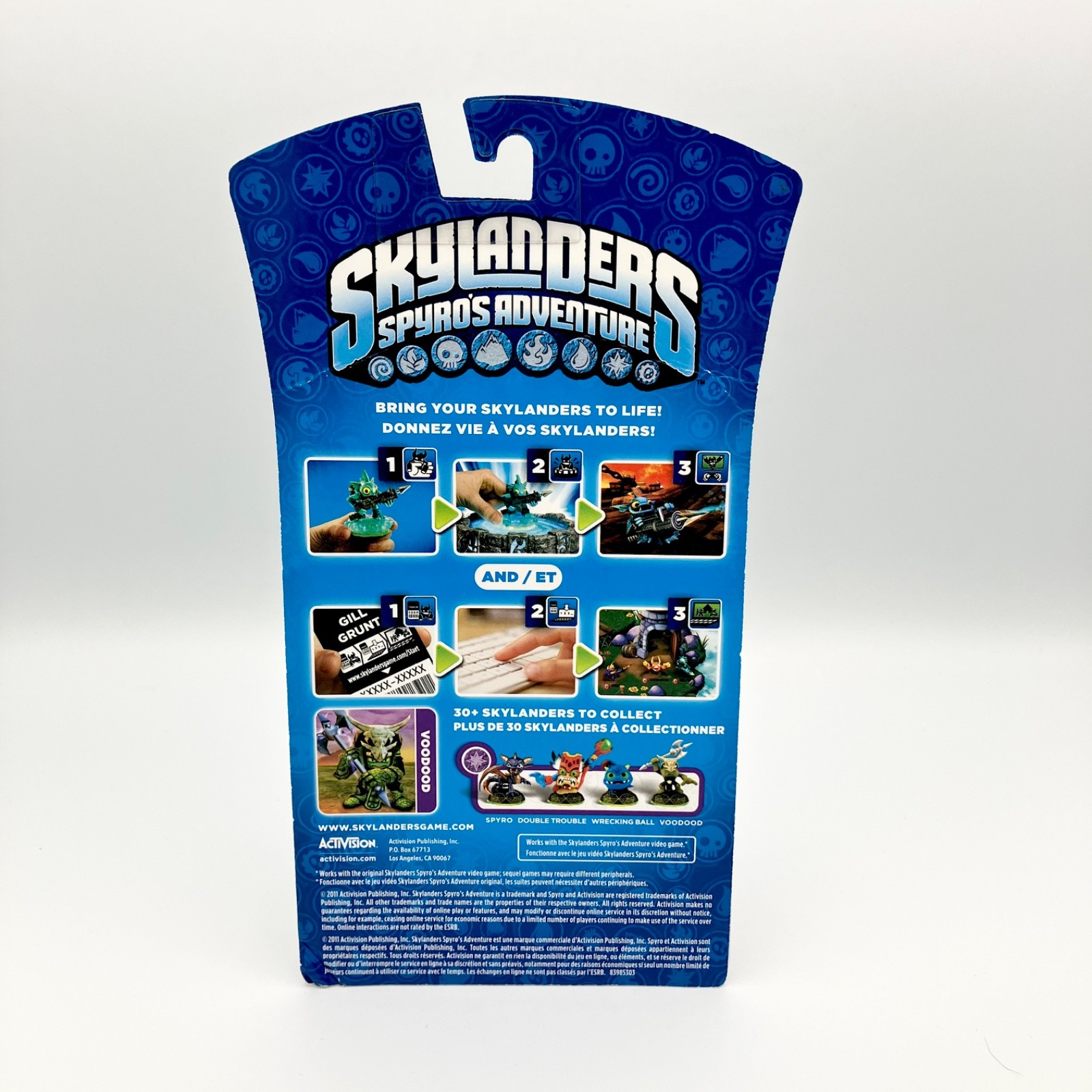 Skylanders Spyros Adventure Voodood Figure Character NIB Activision NEW SEALED