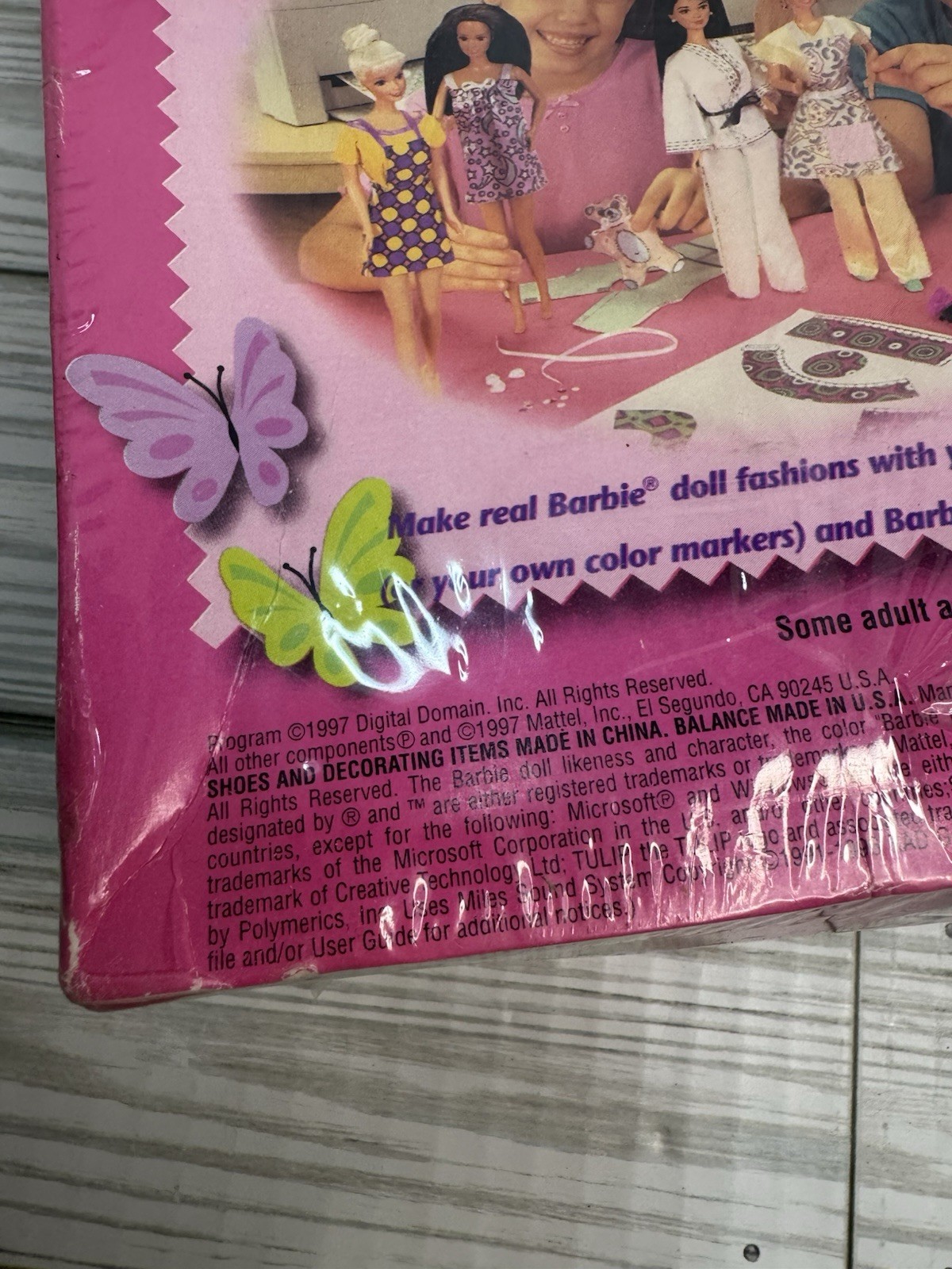 MATTEL Barbie Cool Looks Fashion Designer CD-ROM 1997 SEALED TARGET EXCLUSIVE