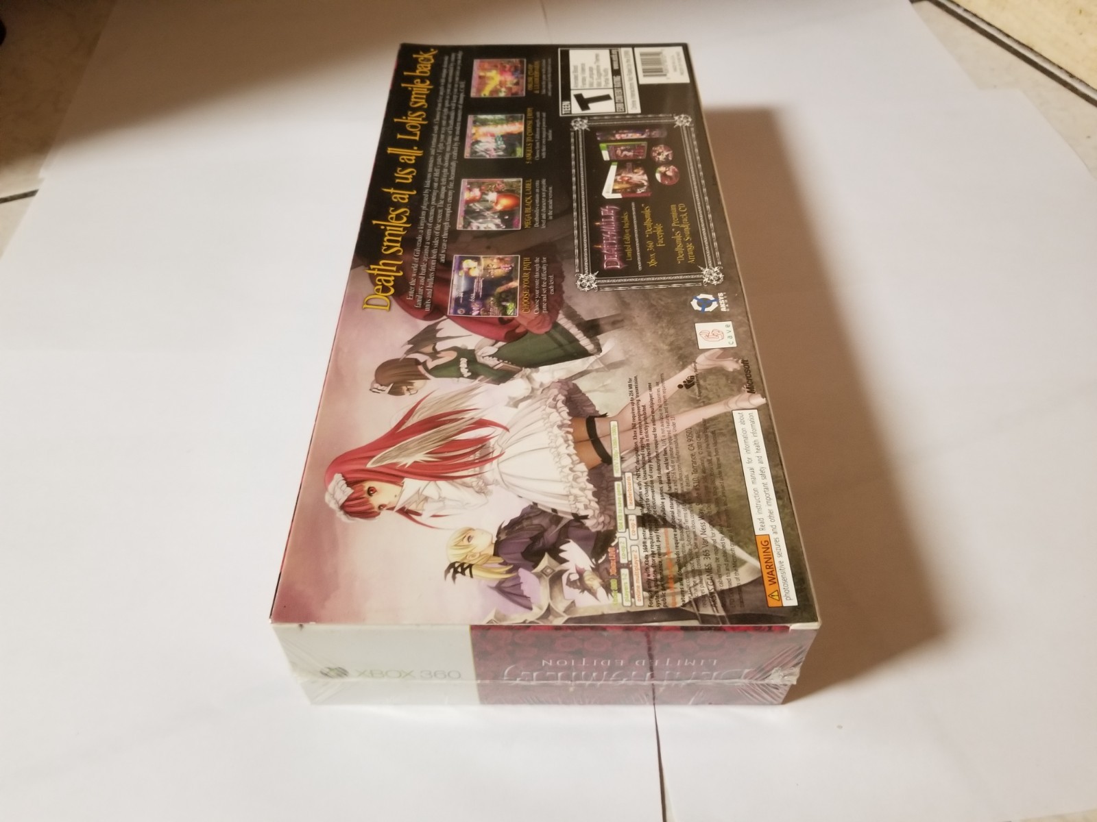 Deathsmiles — Limited Edition (Microsoft Xbox 360, 2010) new