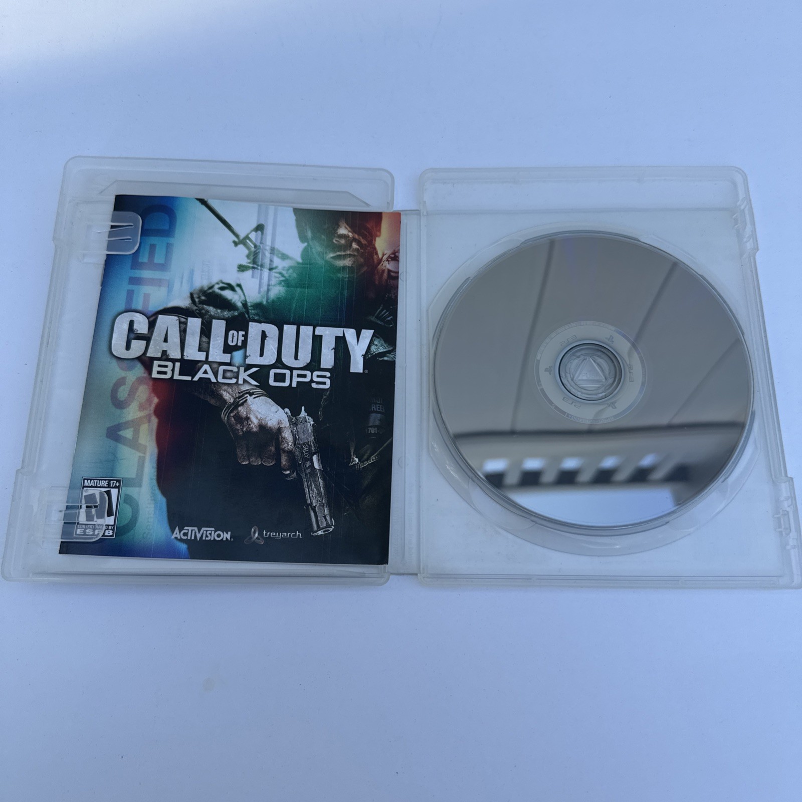CIB PS3 Lot of 2 Call of Duty 4 Modern Warfare & COD: Black Ops w/ Manuals