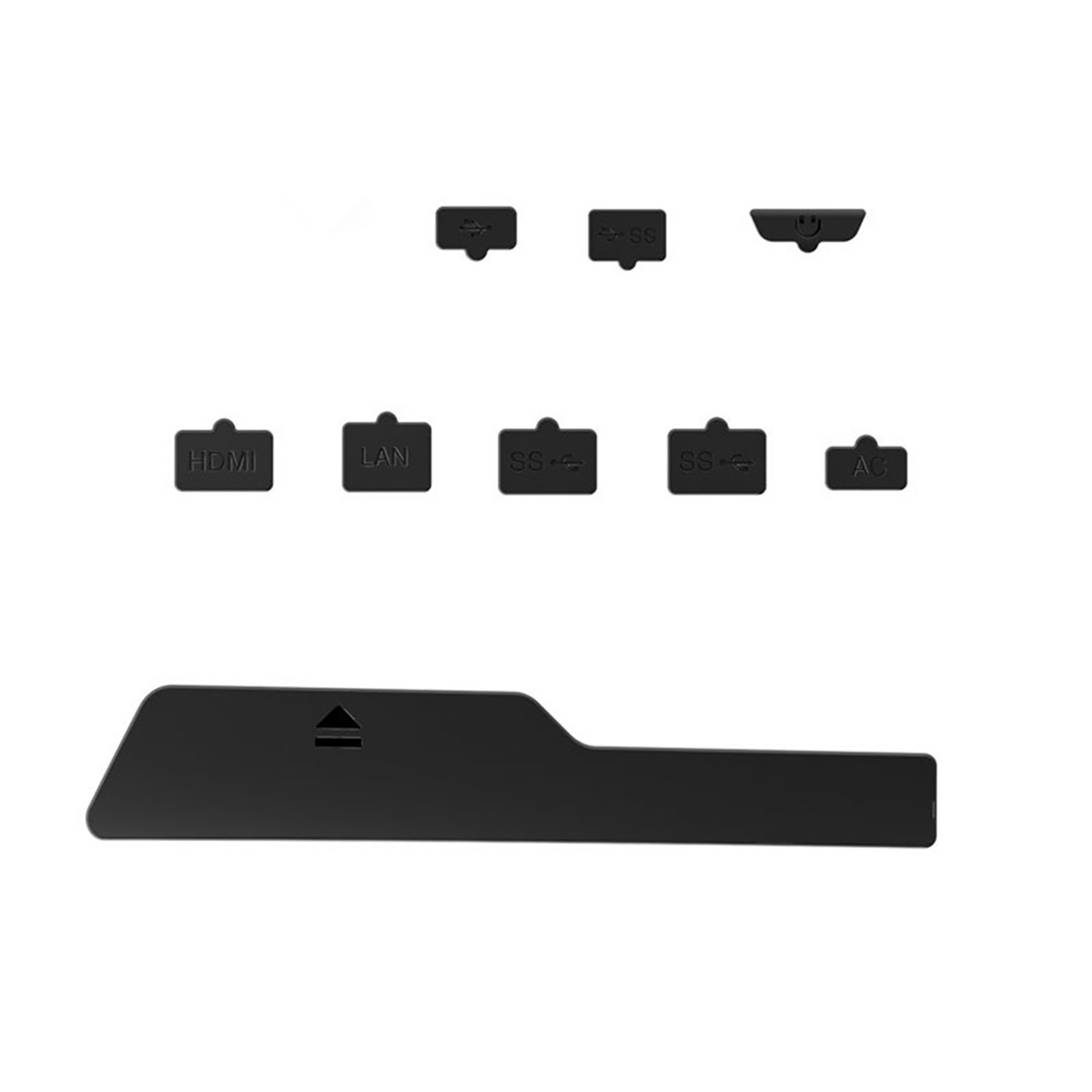 9Pcs For Sony PS5 Slim Gaming Console Dust Plugs Anti-Dust Cap Dustproof Cover z