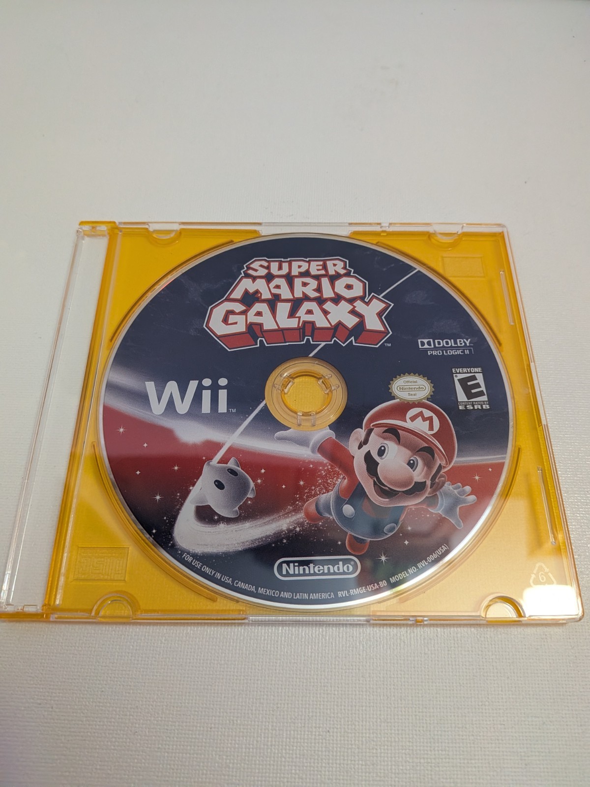 Super Mario Galaxy (Nintendo Wii, 2007) Disc Only Video Game Tested Works