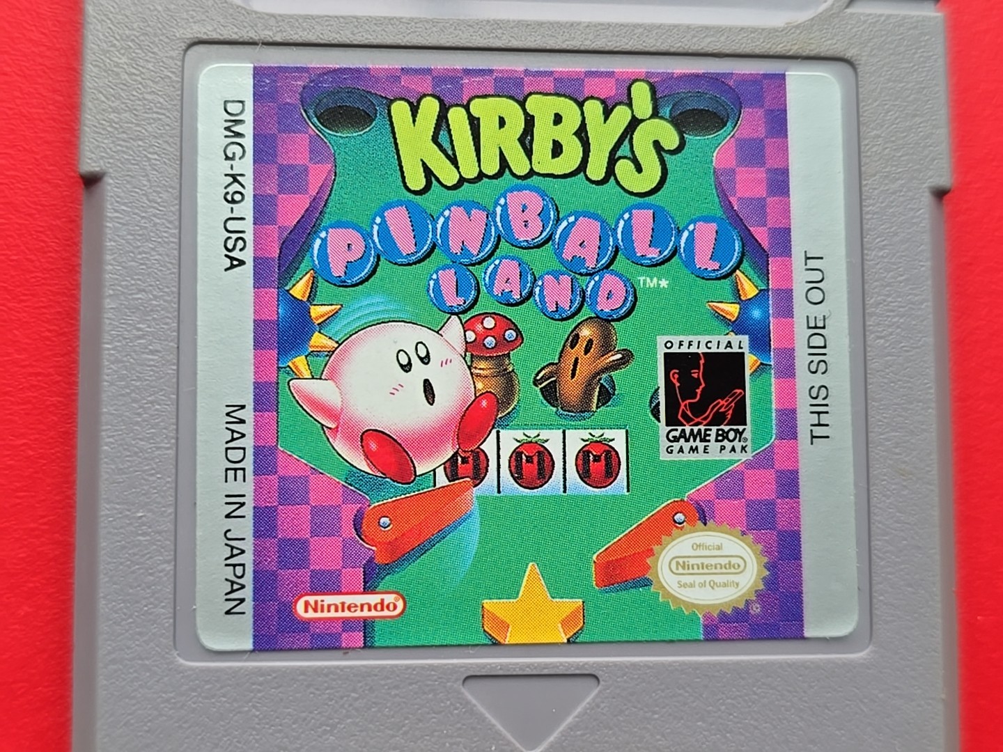 Game Boy Kirby’s Dream Land Pinball Land Nintendo GB Original Lot 2 Kirby Games