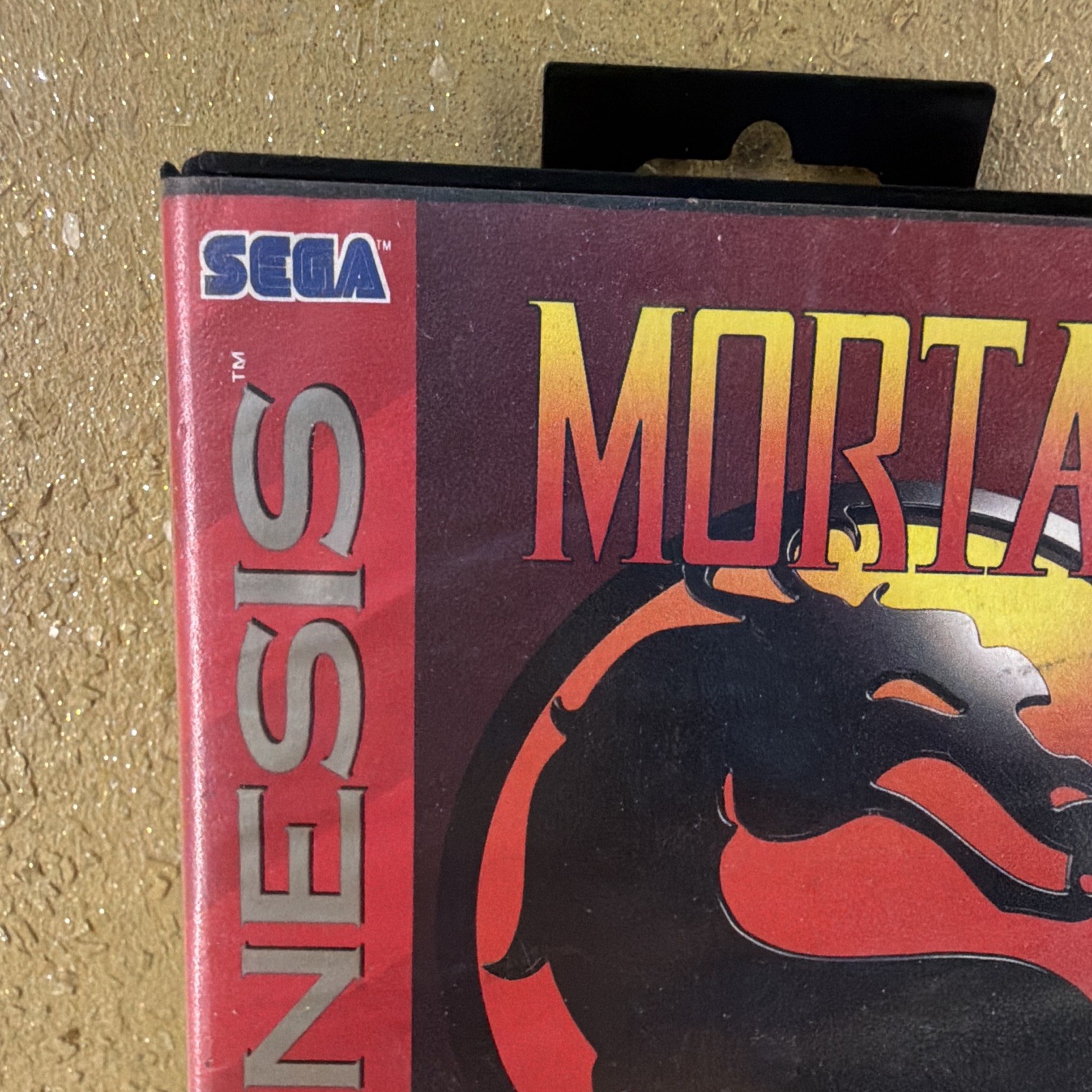 Mortal Kombat Sega Genesis 1992 NTSC-U/C Fighting MA-13 w/ Manual (Arena)