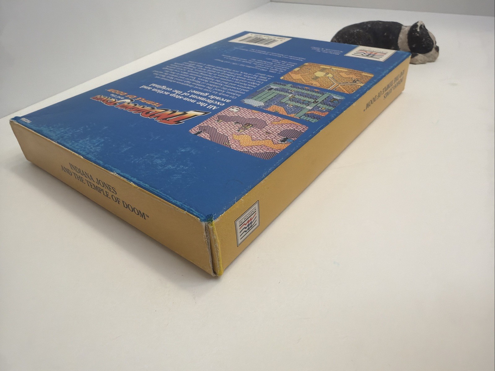 Indiana Jones and the Temple of Doom Nintendo NES Box & Foam Only Mindscape