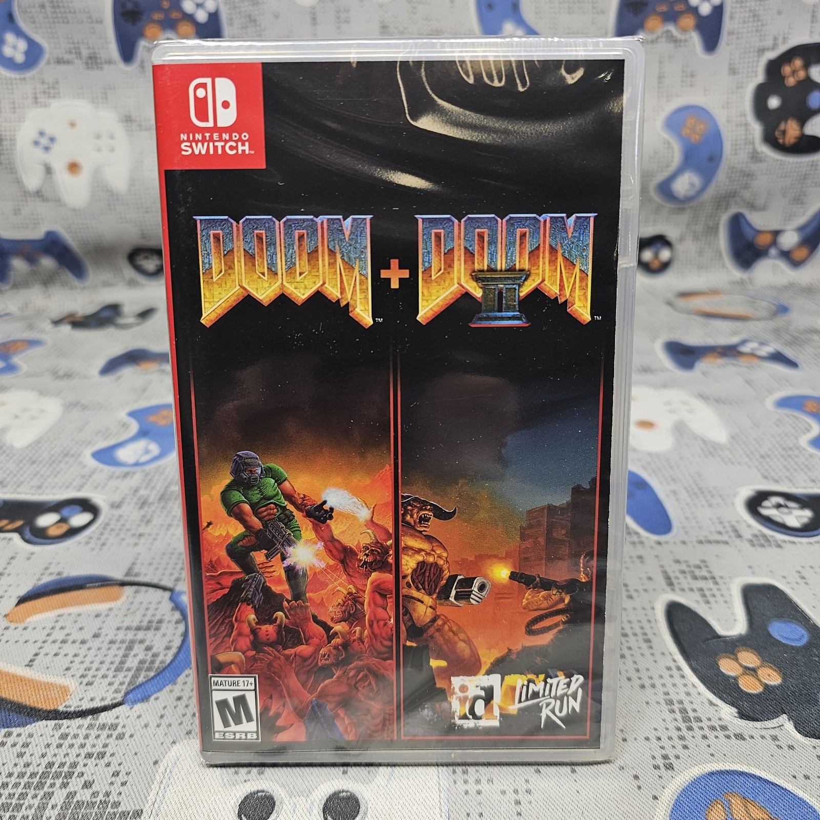 Doom 1 + Doom 2 LRG#283 – Nintendo Switch – NEW SEALED