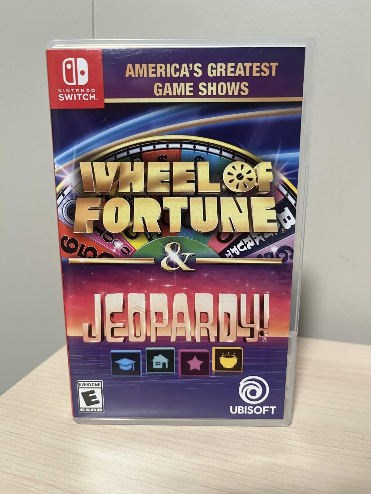 Wheel of Fortune & Jeopardy | Nintendo Switch | 2018 | Case & Game