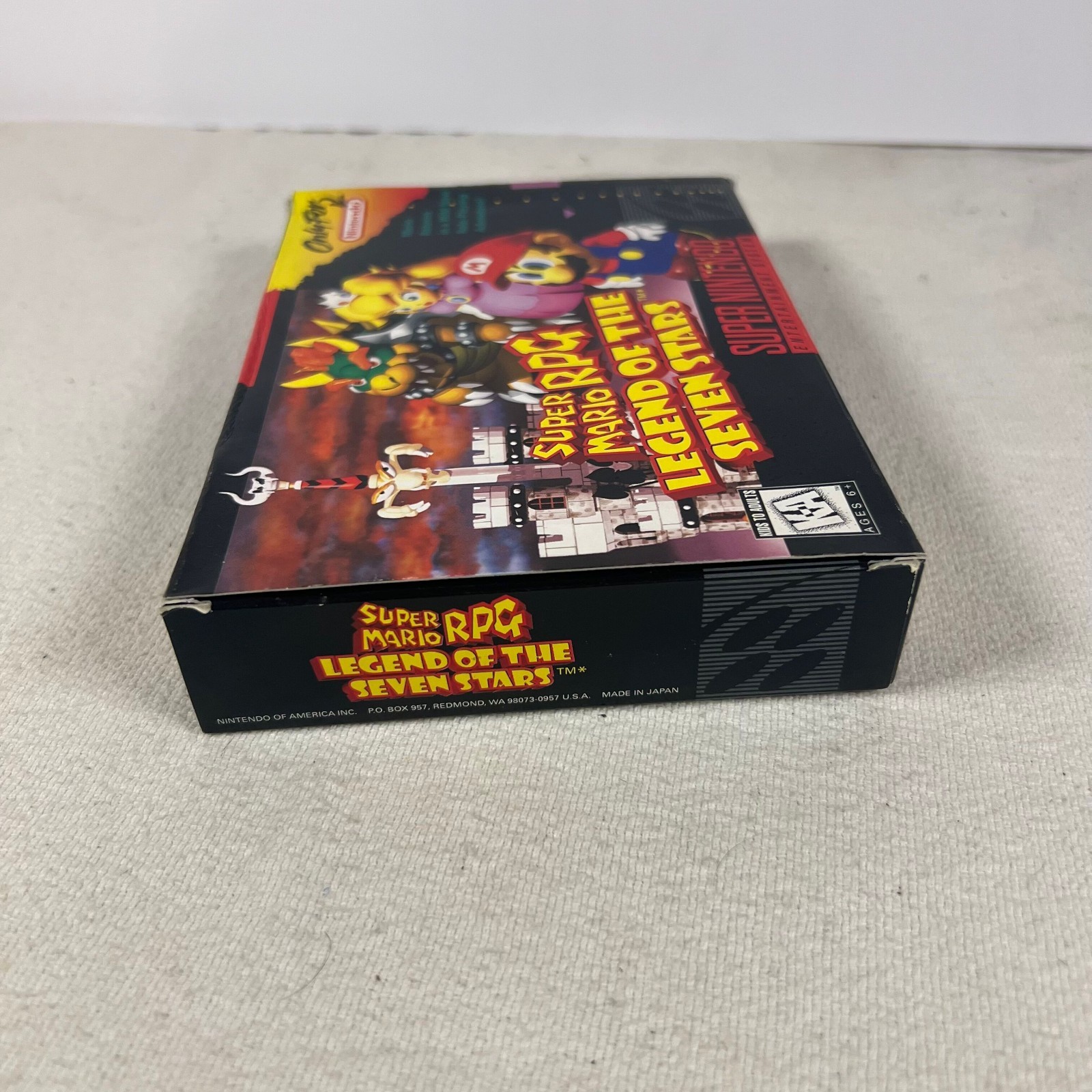 Super Mario RPG: Legend of the Seven Stars Nintendo SNES 1996 CIB Complete
