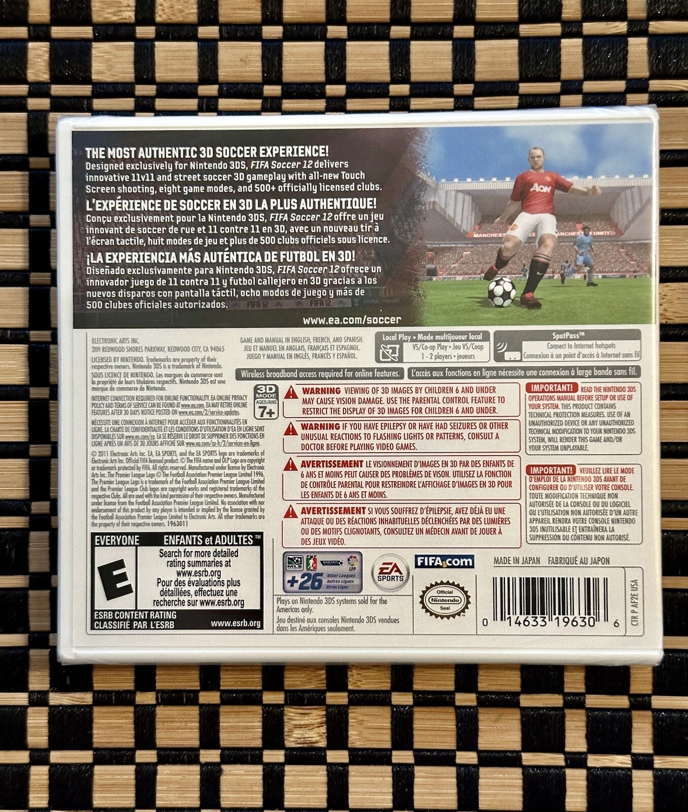 FIFA Soccer 12 (Nintendo 3DS) NEW & SEALED – Ships Fast