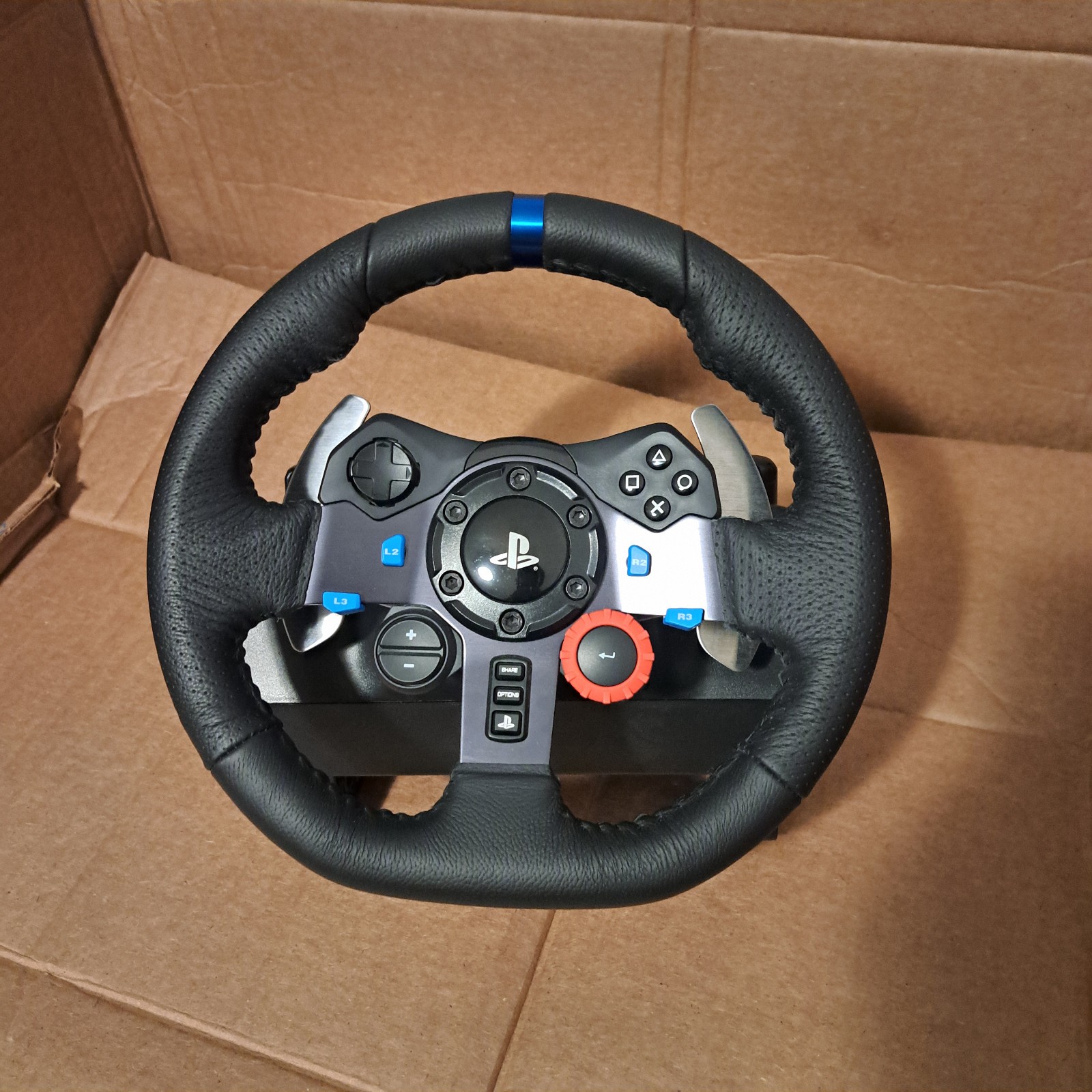 Logitech G29 Driving Force Racing Wheel – Black (941-000110)