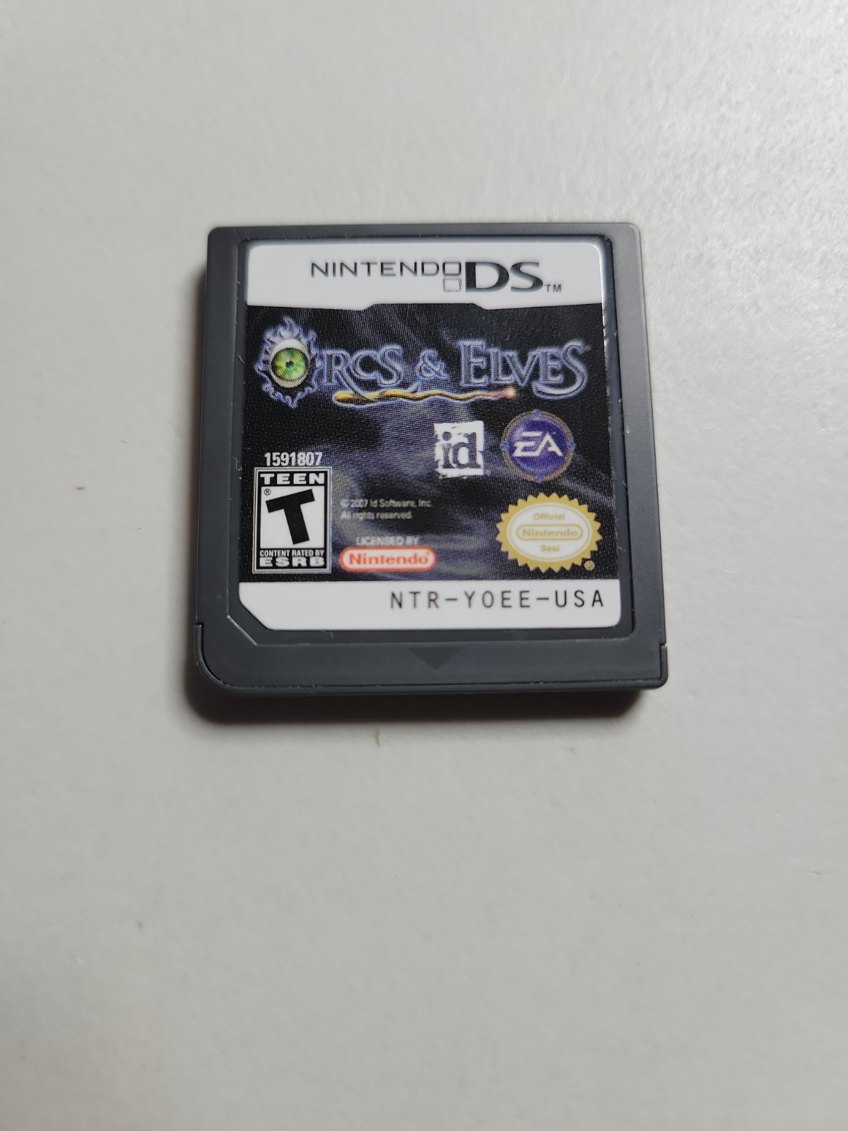 Orcs & Elves (Nintendo DS 2007) RPG Complete w/ Manual *Tested&Works*