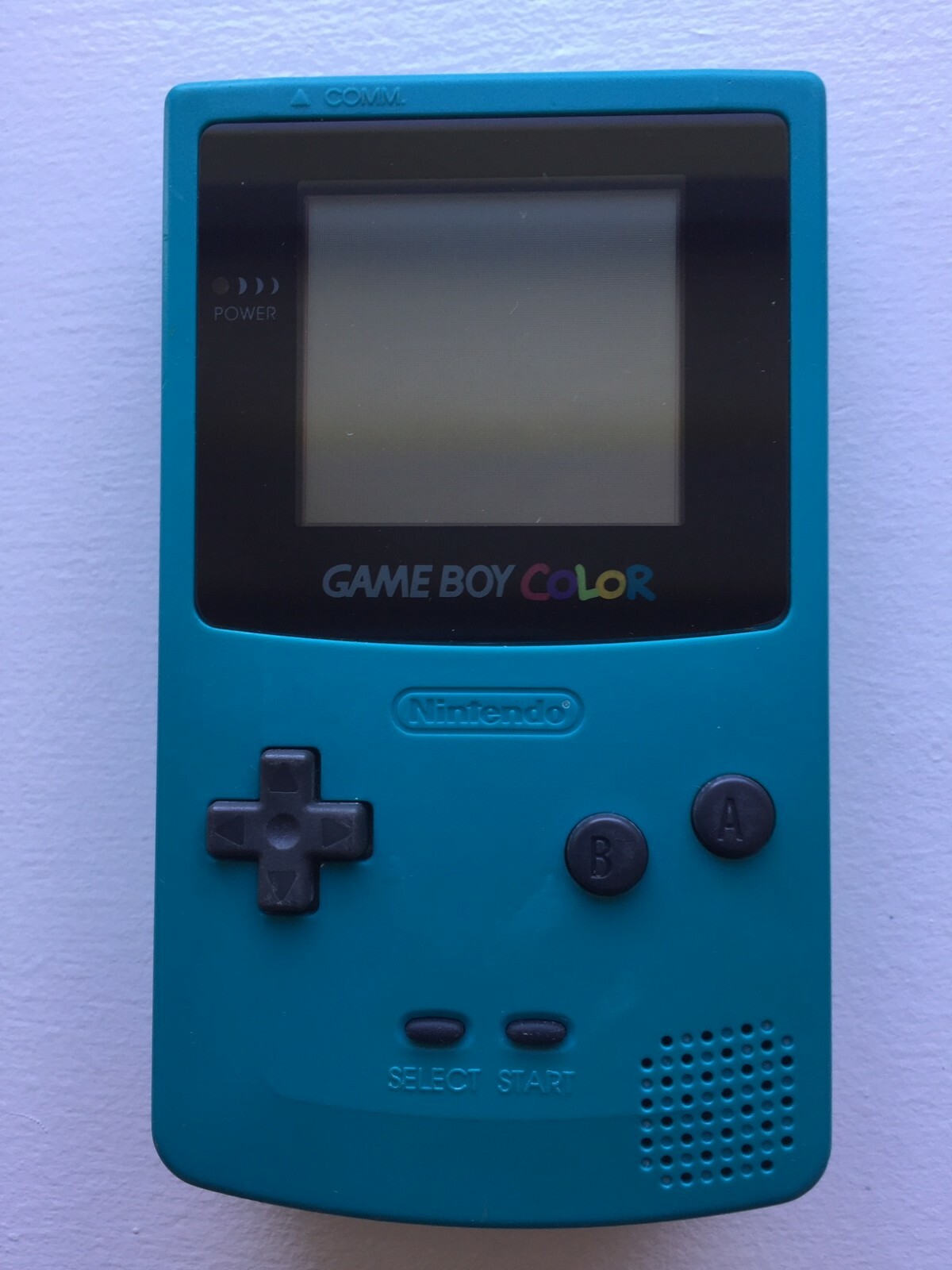 Nintendo Game Boy Color Console GBC CGB-001- Teal Blue-100% OEM FPOR Not Working