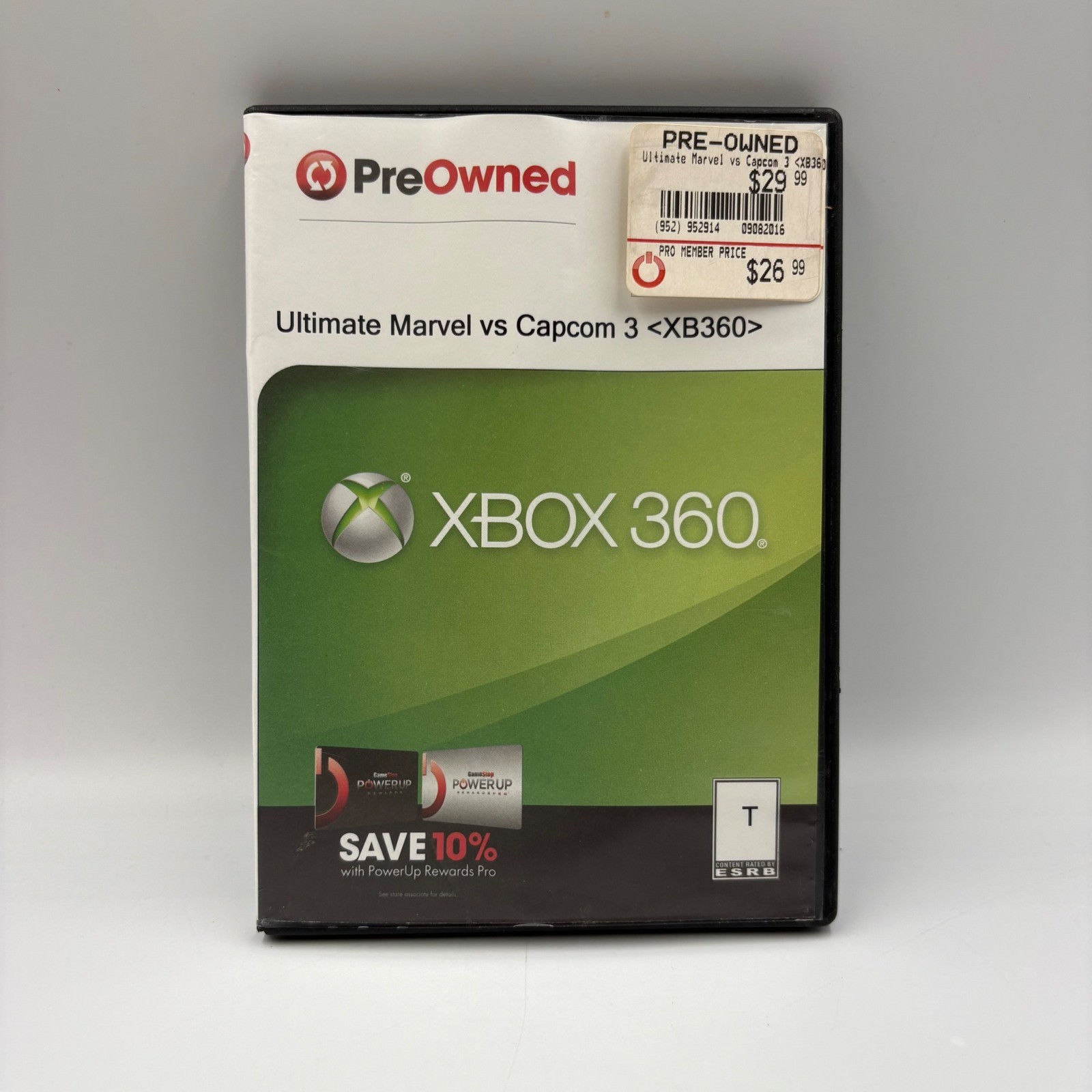 Capcom Ultimate Marvel vs Capcom 3 Xbox 360 N/A Multicolor Good Fighting Game