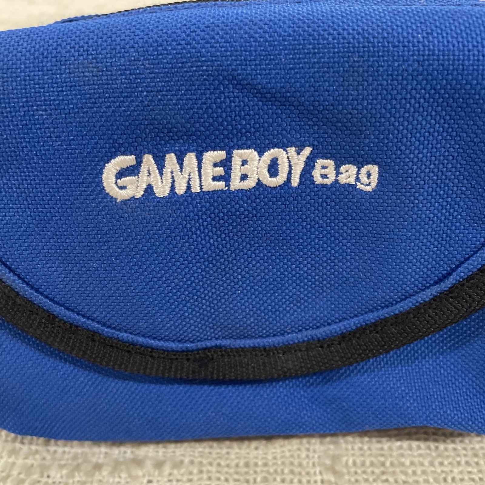 Vintage Nintendo Game Boy Blue & Black Adjustable Fanny Pack Waist Bag