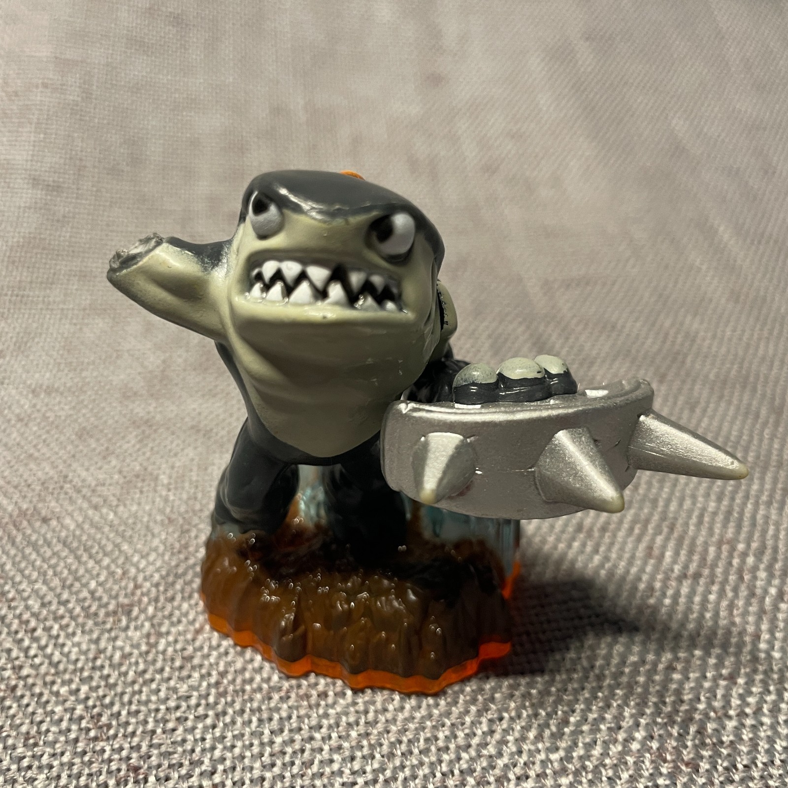 Skylanders Giants Terrafin Figure Only (Works But Arm Is Broken)