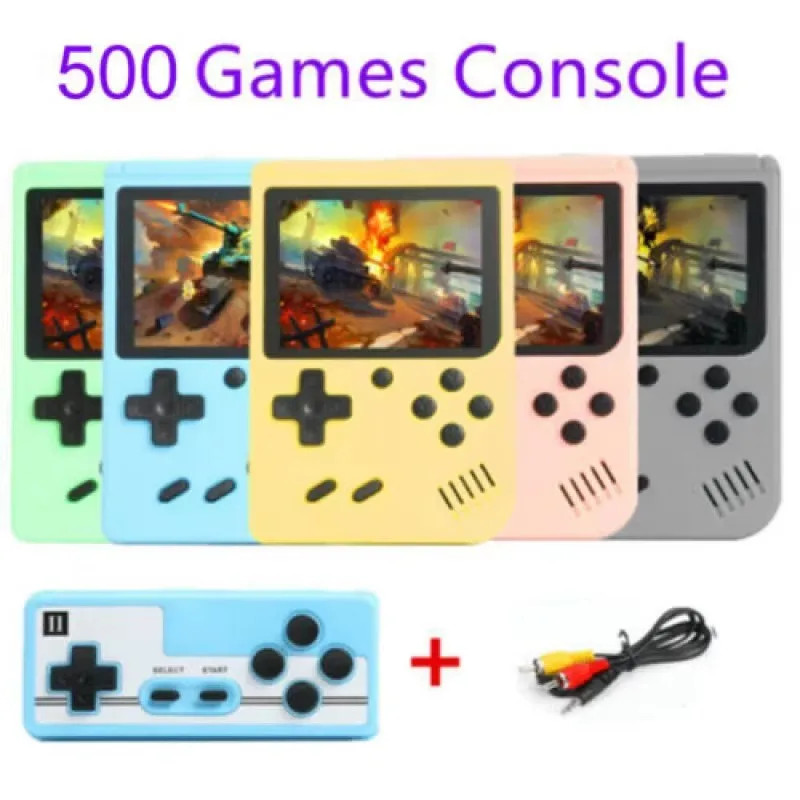 Built-in 500+ Classic Games Children’s Handheld Game Players for Gameboy Output